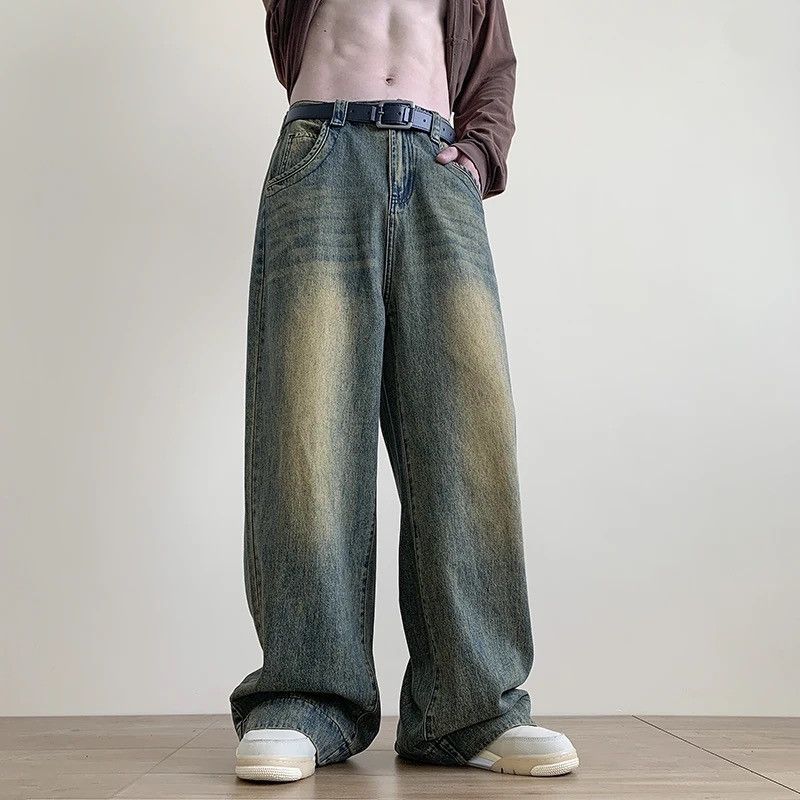 Japanese Brand Distressed Vintage Blue Jeans Size US 29 - 4 Thumbnail