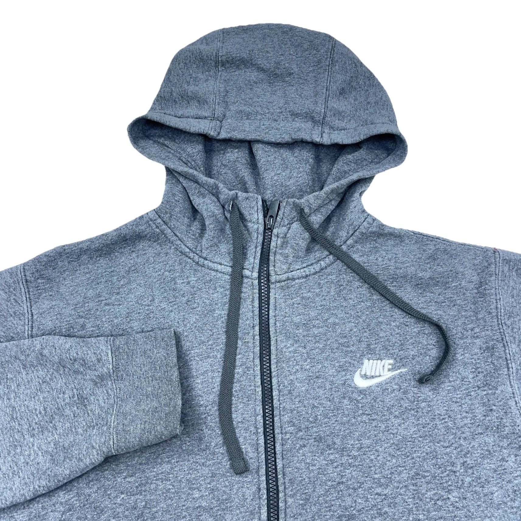 Nike Nike Hoodie Men Medium Gray Full Zip Sweatshirt Classic Sports Size US M / EU 48-50 / 2 - 3 Thumbnail