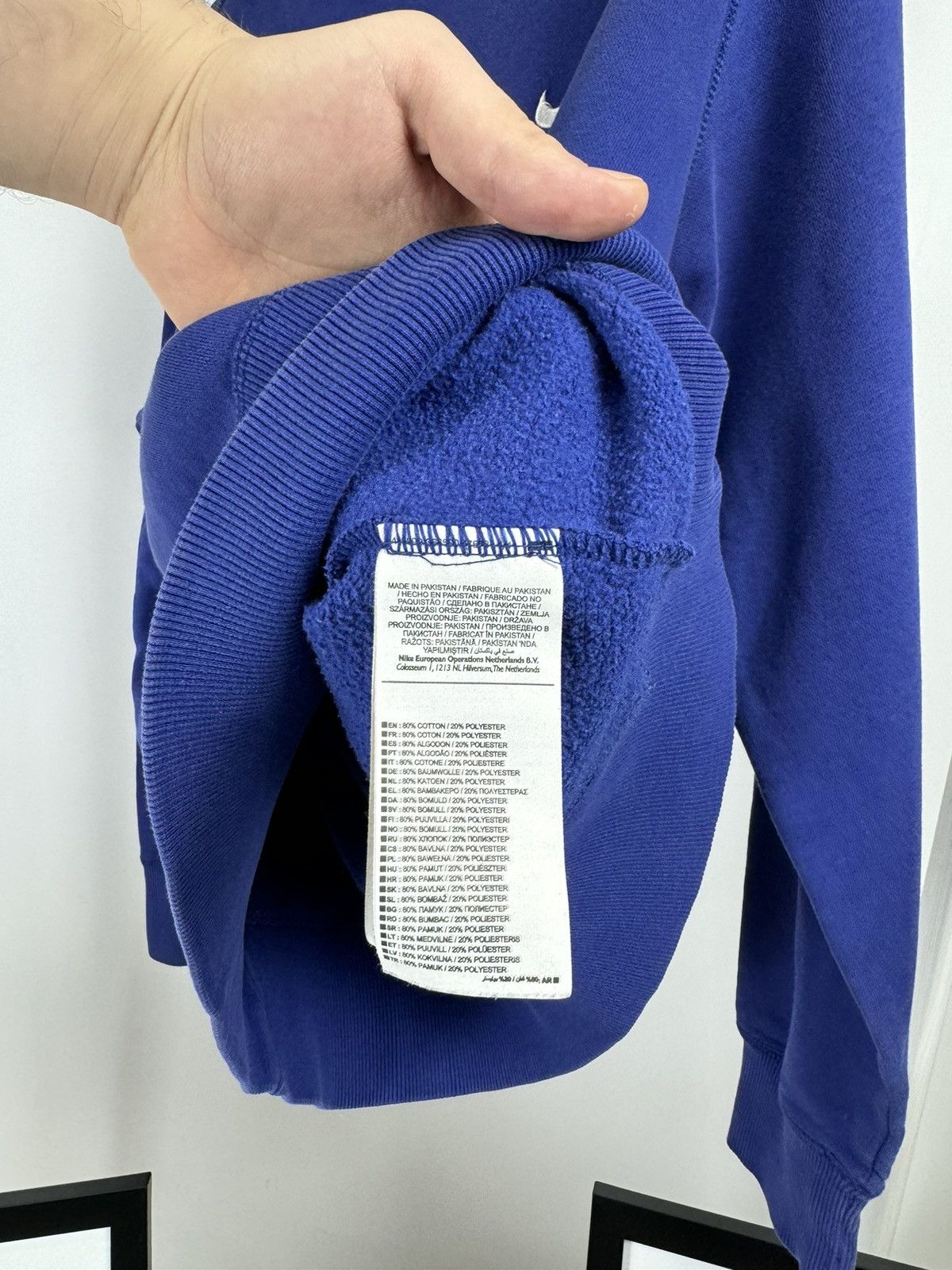 Nike Vintage Purple Nike Sweatshirt Size US M / EU 48-50 / 2 - 7 Thumbnail