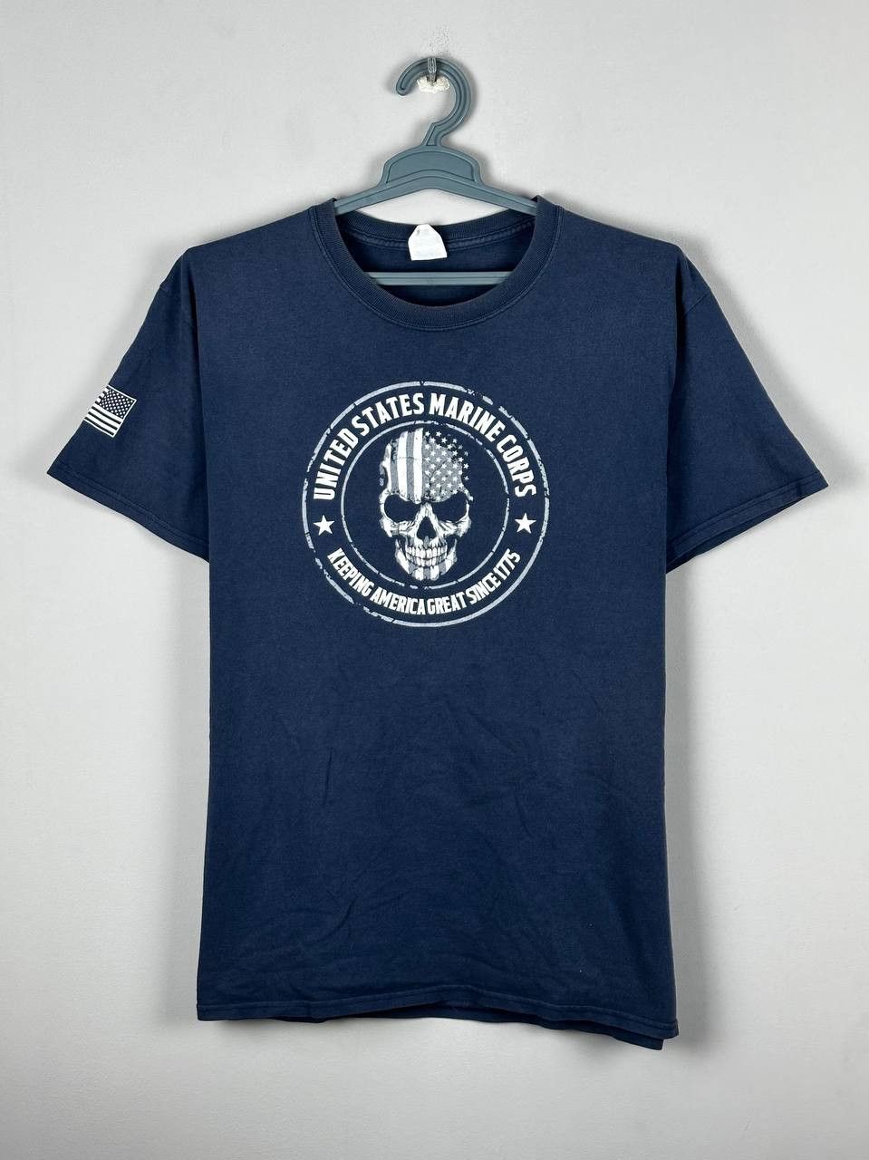 Vintage United States Marine Corps Army Military T Shirt Size US L / EU 52-54 / 3 - 1 Thumbnail