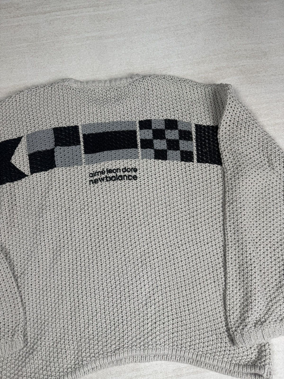 Aime Leon Dore × New Balance Ald x NB knit sweater S Size US S / EU 44-46 / 1 - 2 Thumbnail