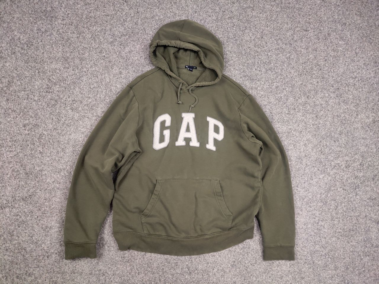 Gap Vintage Gap Military Green Logo Classic Hoodie Y2K style Size US M / EU 48-50 / 2 - 12 Thumbnail