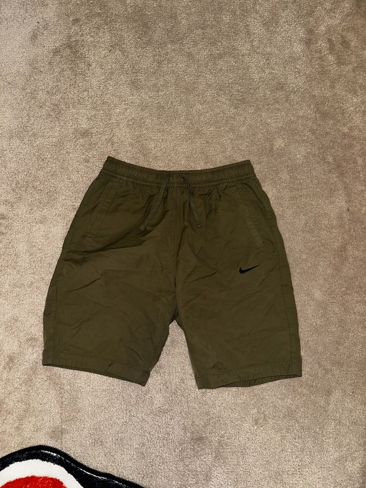 Nike Olive Green Nike Swish Shorts Size US 32 / EU 48 - 1 Preview