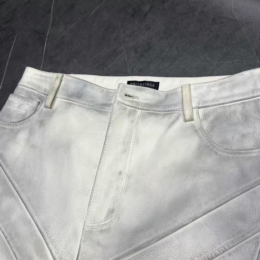 Balenciaga Balenciaga SS23 Motorcycle Leather Pants Size 26" / US 2 / IT 38 - 3 Thumbnail