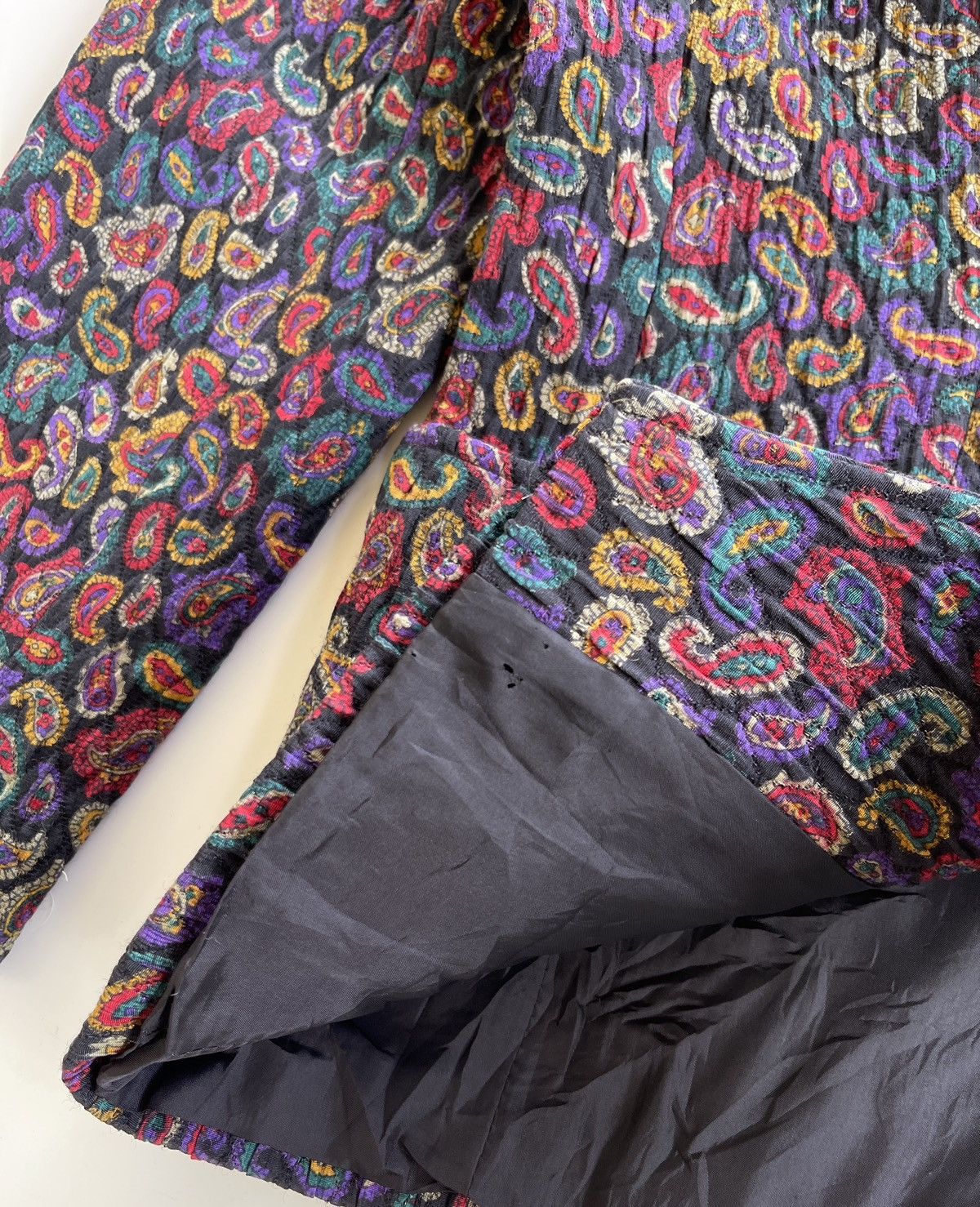Valentino Valentino Garavani Asymmetrical Paisley Jacket Size M / US 6-8 / IT 42-44 - 12 Thumbnail
