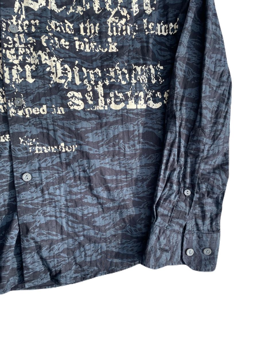 If Six Was Nine 2000s Japanese archive Vkei Poem Grunge Button-up Shirts Size US S / EU 44-46 / 1 - 6 Thumbnail