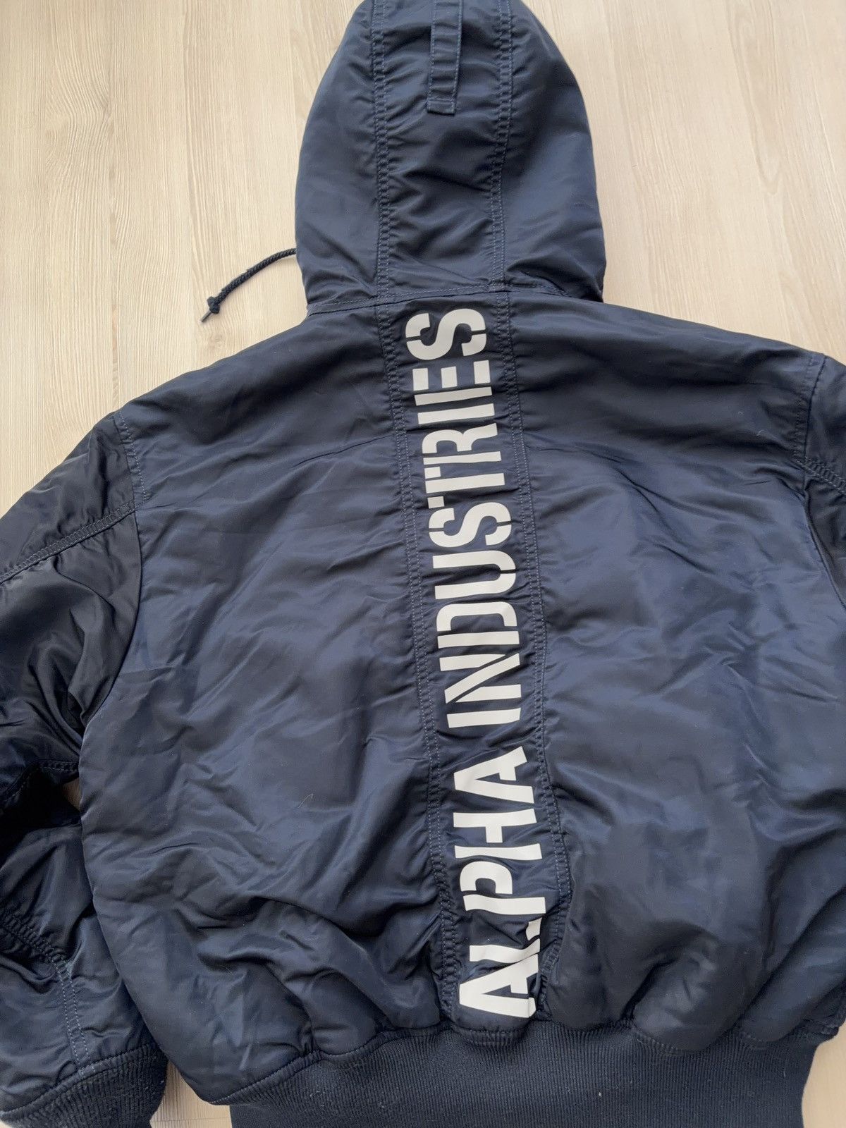 Alpha Industries Alpha Industries 45/P Hooded Fur Bomber Jacket Size US M / EU 48-50 / 2 - 12 Thumbnail