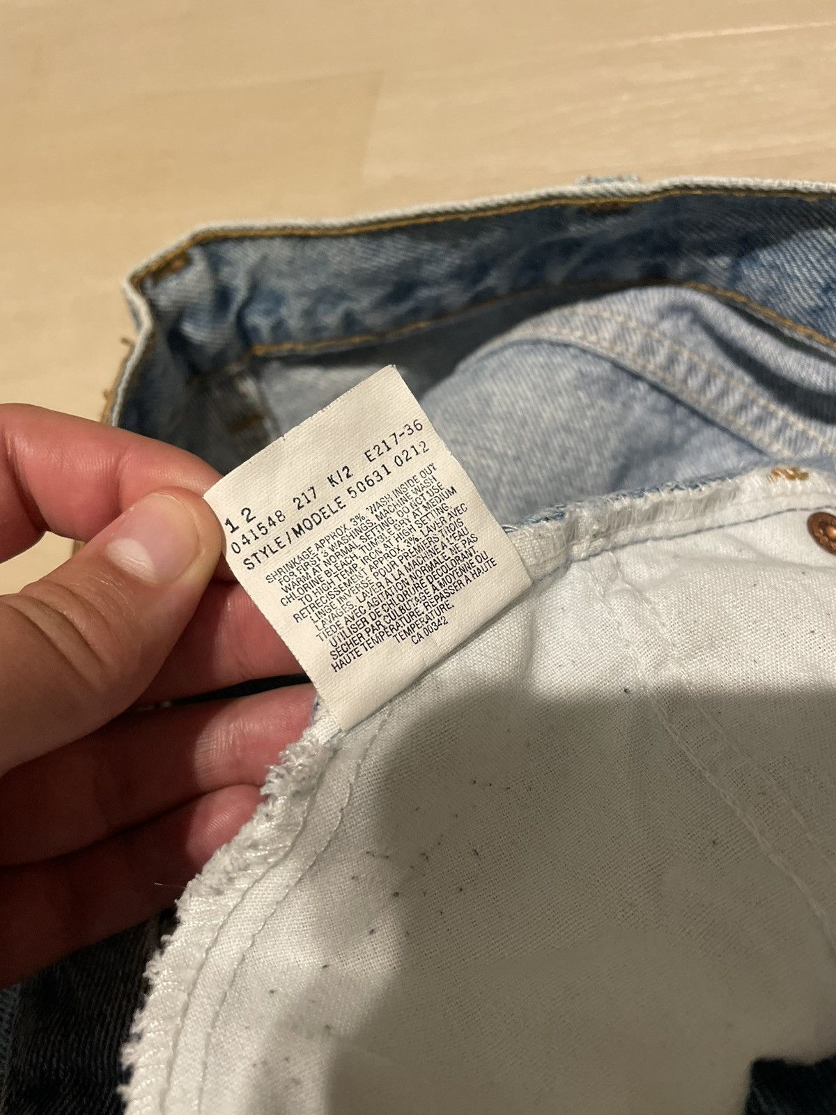 Levi's Levis Orange Tab Light Wash Denim 1 Size US 36 / EU 52 - 7 Thumbnail