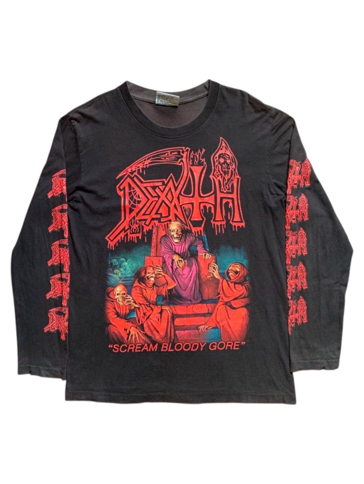 Band Tees Death Scream Bloody Gore Longsleeve Size US M / EU 48-50 / 2 - 1 Thumbnail