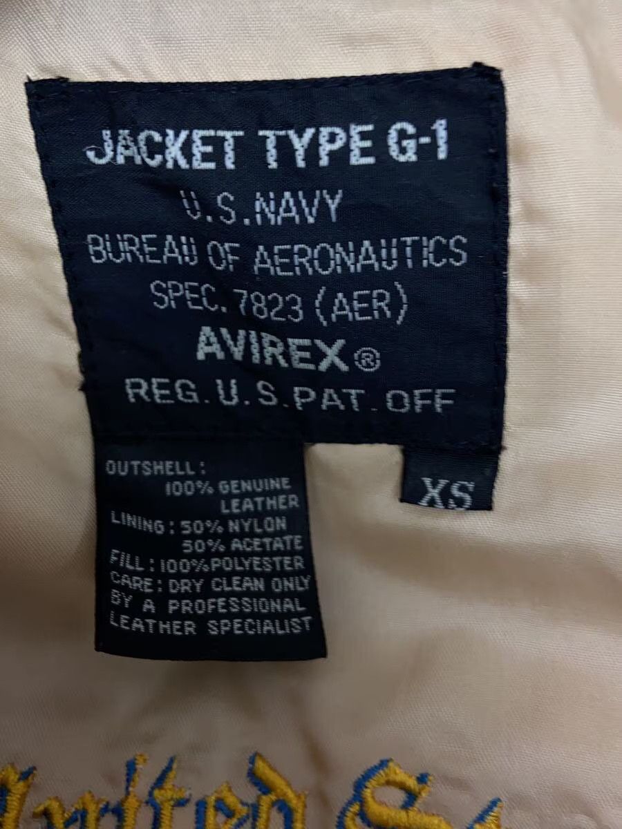 Avirex Avirex G-1 Leather Jacket Blouson Brown Size US XS / EU 42 / 0 - 3 Thumbnail