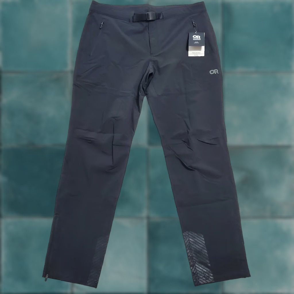 Outdoor Research VINTAGE Outdoor Research Cirque Lite Pants Men XL Black Stretch Adj Belt Hiking Climbing Size US 36 / EU 52 - 1 Thumbnail