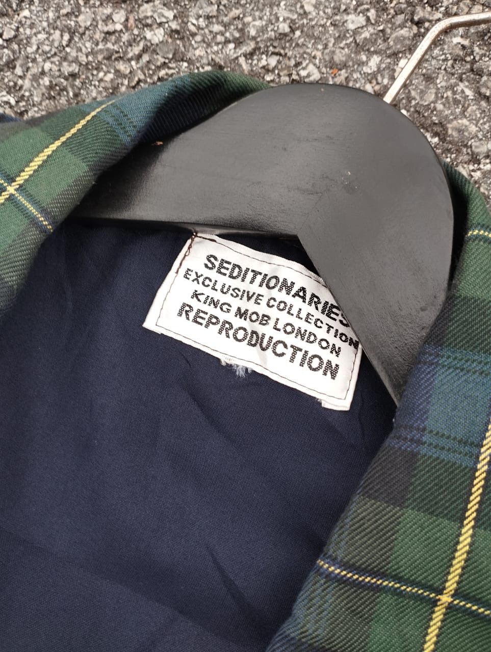 Seditionaries × Vintage RARE seditionaries king mob london tartan jacket Size US M / EU 48-50 / 2 - 4 Thumbnail