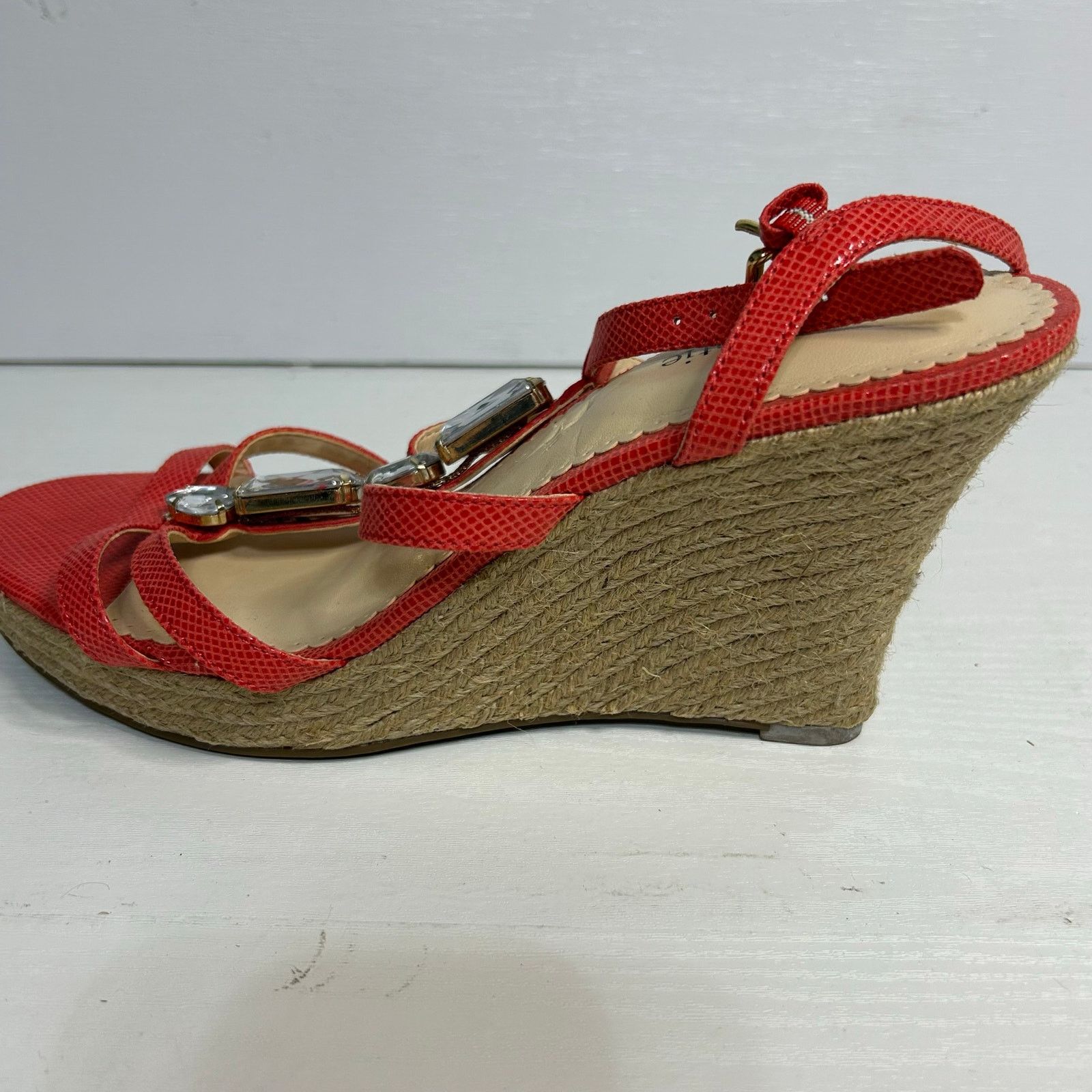 Other Kelly & Katie Rachel Coral Espadrille Wedge 10 Size US 10 / IT 40 - 9 Thumbnail