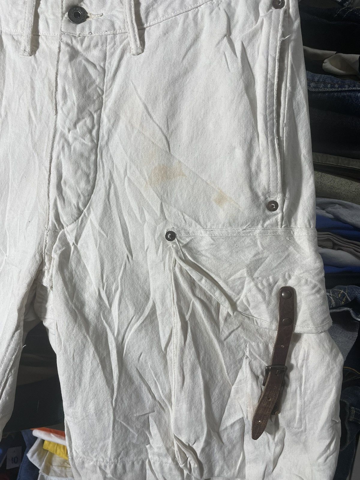 RRL Ralph Lauren Vintage Double RL Military Shorts Pants Size US 31 - 4 Thumbnail
