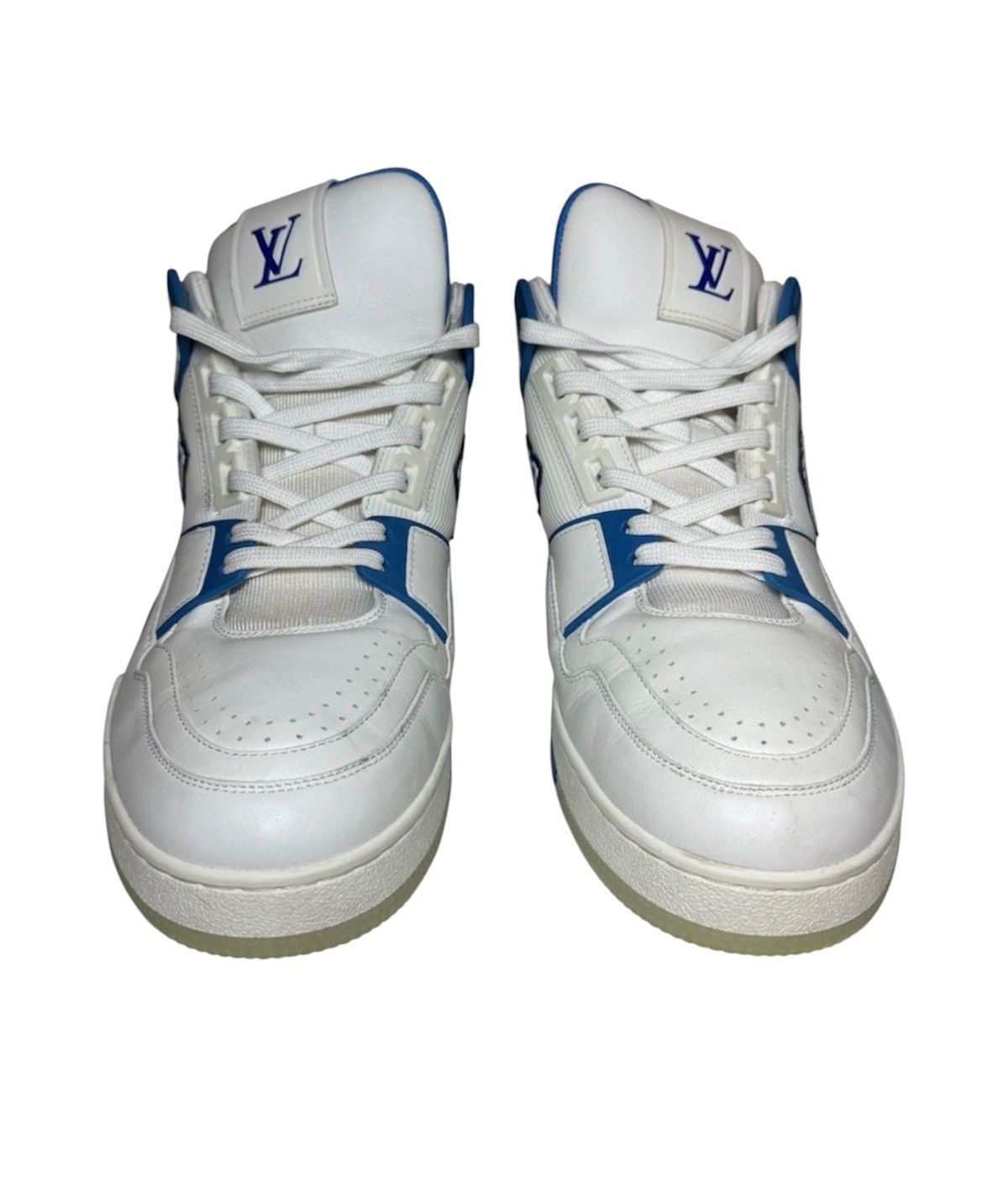 Louis Vuitton Size 10 - Louis Vuitton LV Trainer Azur Blue Virgil Abloh Size US 10 / EU 43 - 3 Thumbnail