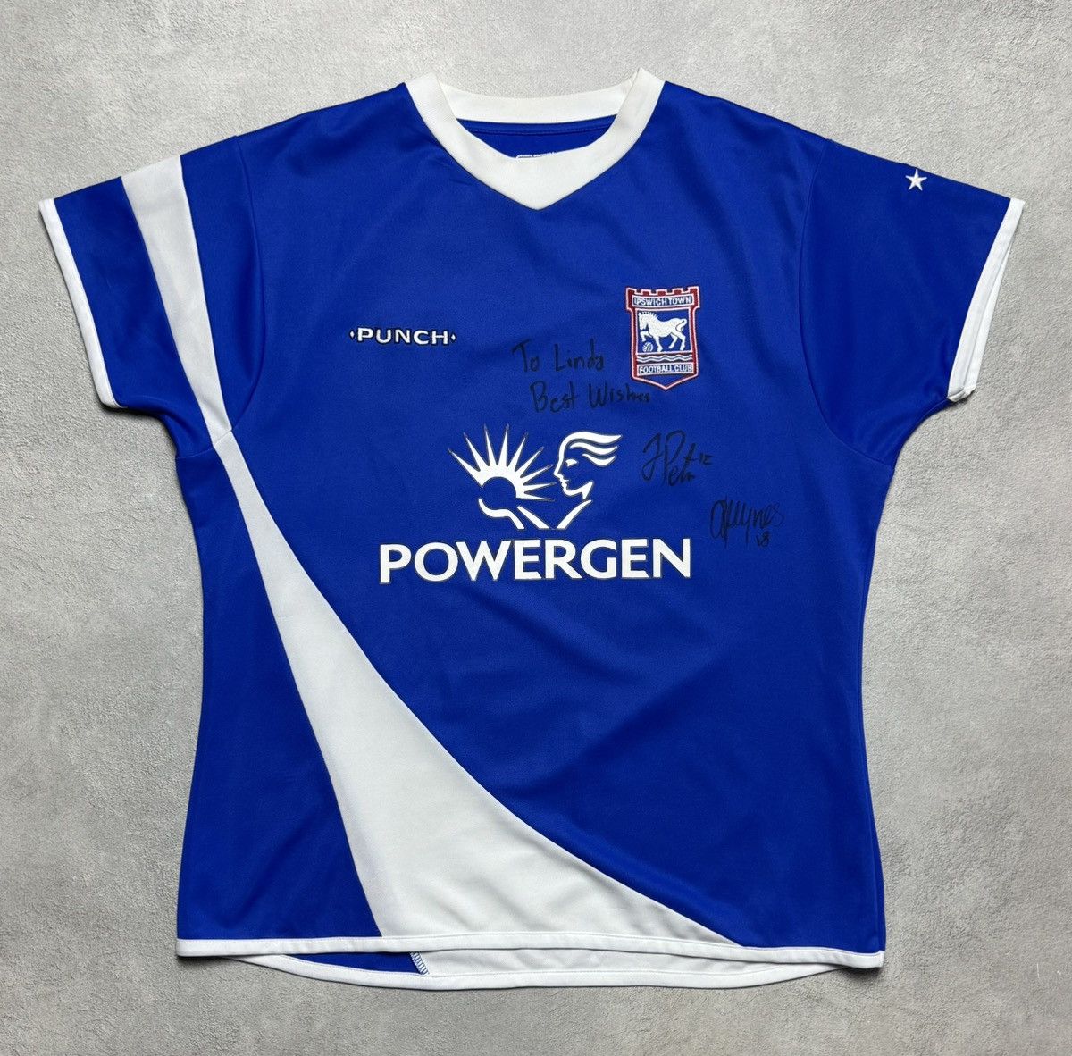 Other Ipswich Town 2005 2006 Home Shirt Jersey Punch # 14 Alan Lee Size US XS / EU 42 / 0 - 1 Thumbnail