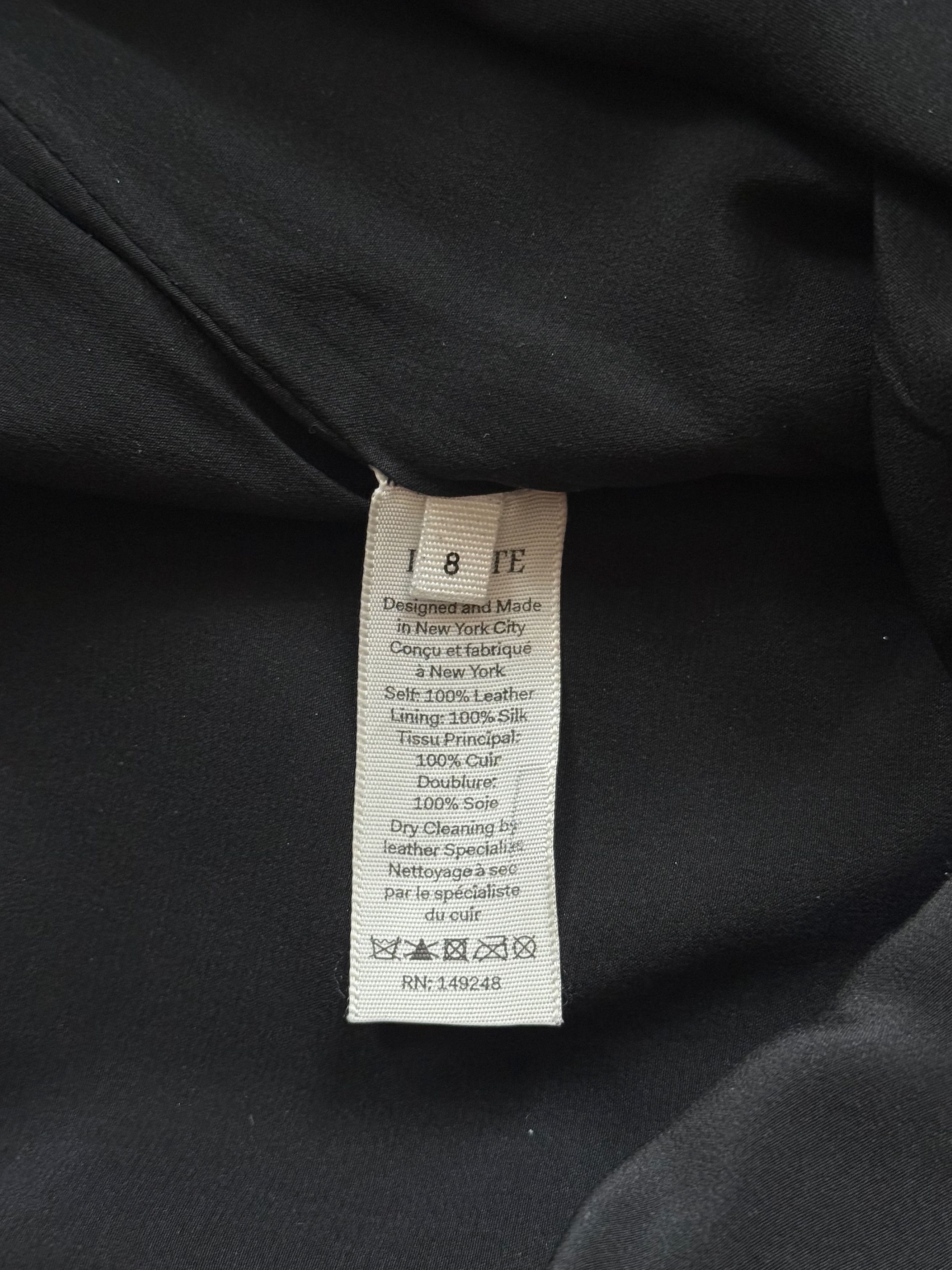 KHAITE Khaite Soft Leather Mini Skirt Size 30" / US 8 / IT 44 - 6 Thumbnail