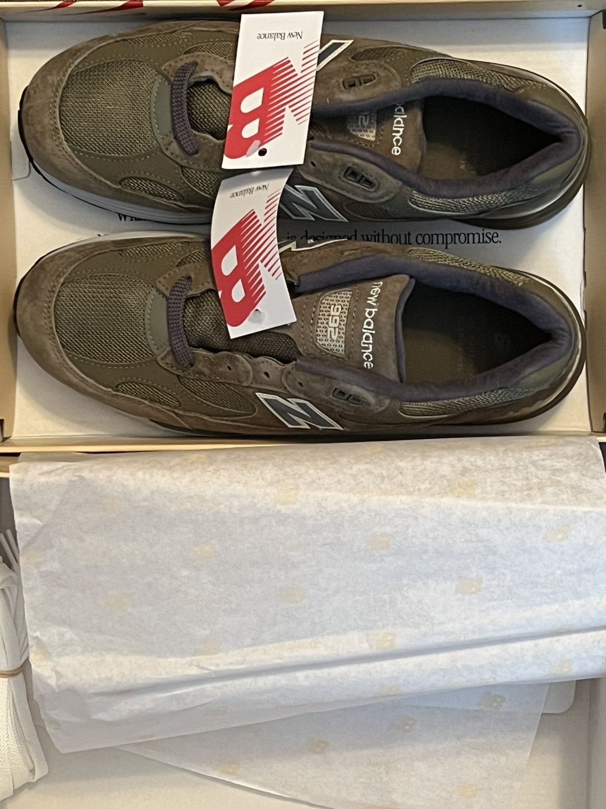 New Balance New Balance 992 GL US10M Made in USA Dark Camo Size US 10 / EU 43 - 3 Thumbnail