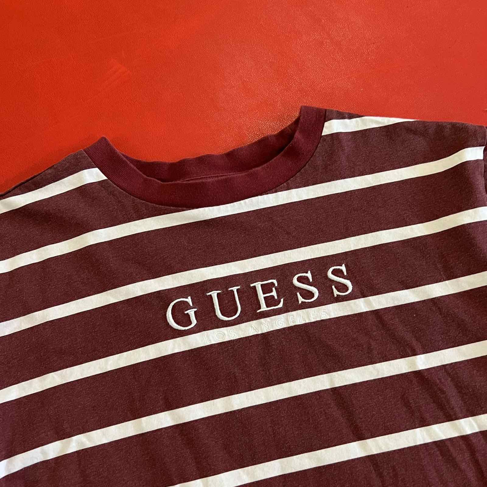Guess Guess Jeans ‘Los Angeles’ Striped T-Shirt Sz S Size US S / EU 44-46 / 1 - 4 Thumbnail