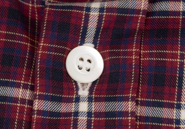 Junya Watanabe Shirt Paneled Check Switch Long Sleeve Red Size US XS / EU 42 / 0 - 4 Thumbnail