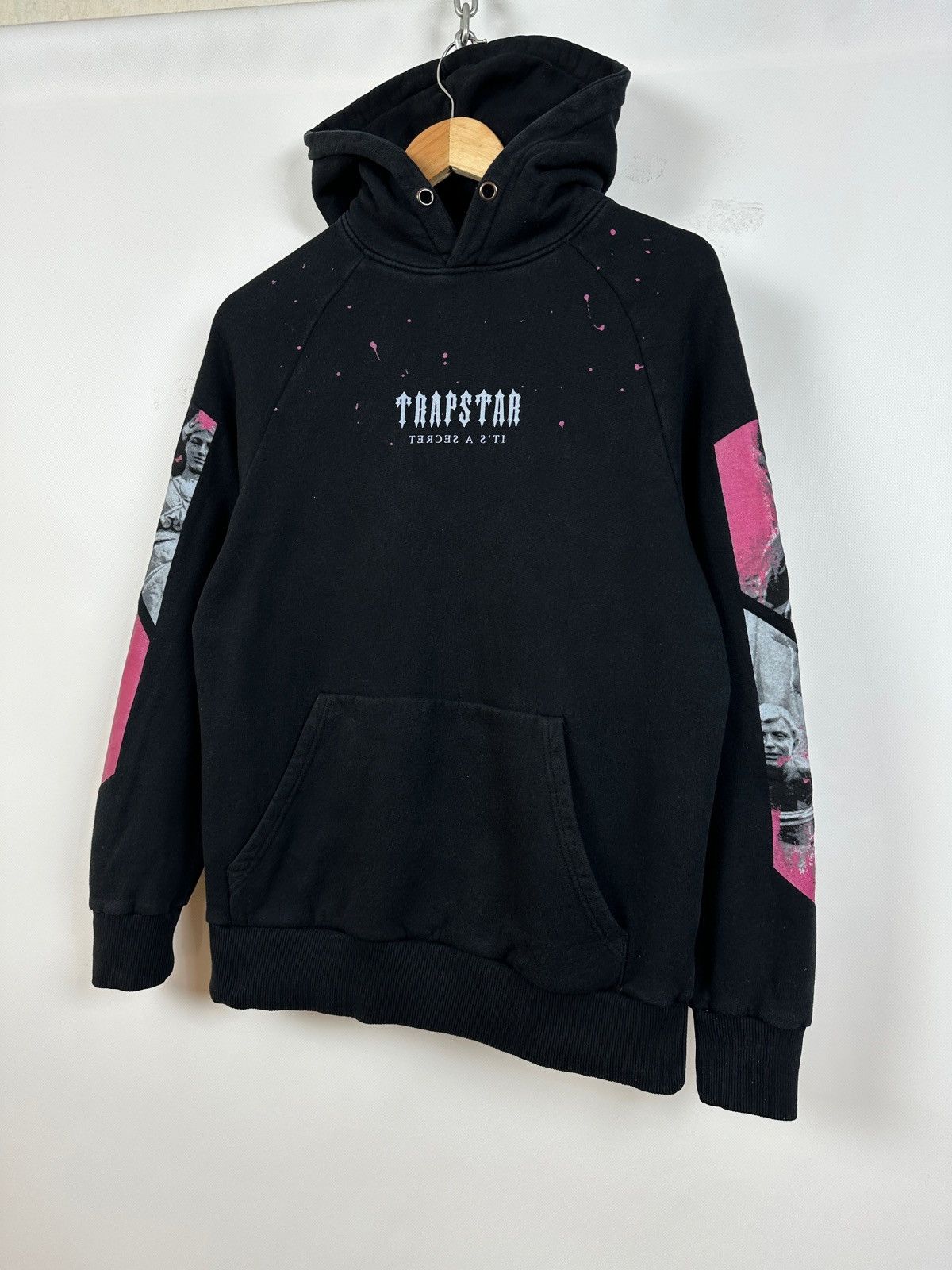 Trapstar London Trapstar Black Drill Big Logo Hoodie Size US S / EU 44-46 / 1 - 4 Thumbnail