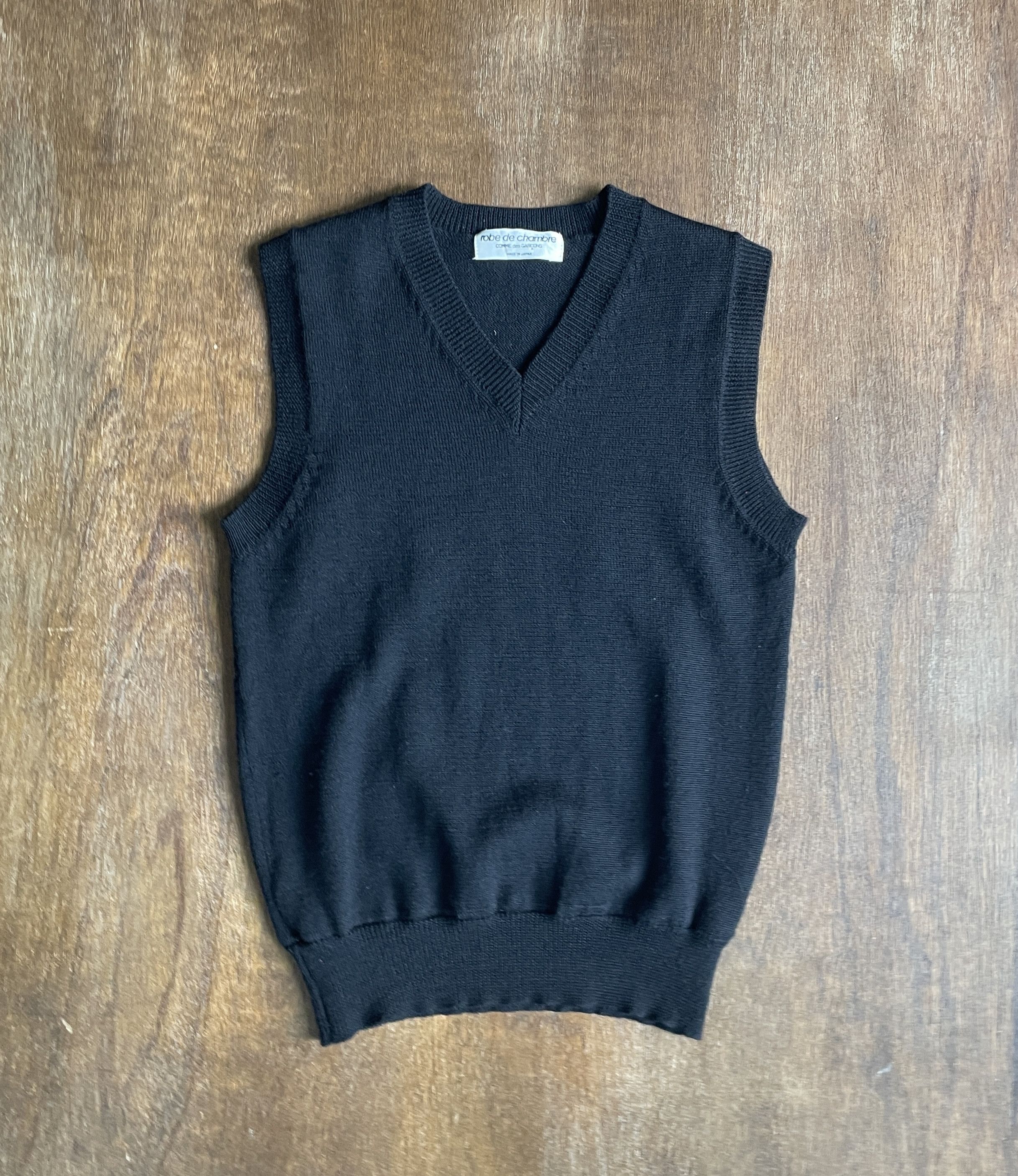 Comme des Garcons COMME des GARCONS 1995 Wool Knit Sweater Vest Size M / US 6-8 / IT 42-44 - 1 Thumbnail