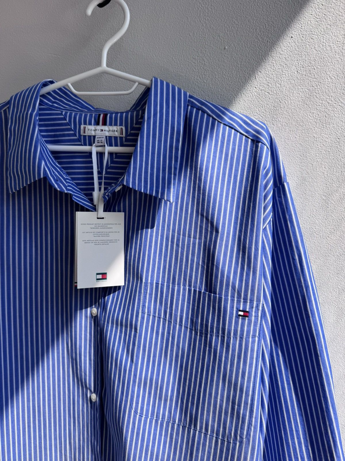Tommy Hilfiger NEW Tommy Hilfiger Striped Button Up Shirt Size US XXL / EU 58 / 5 - 4 Thumbnail