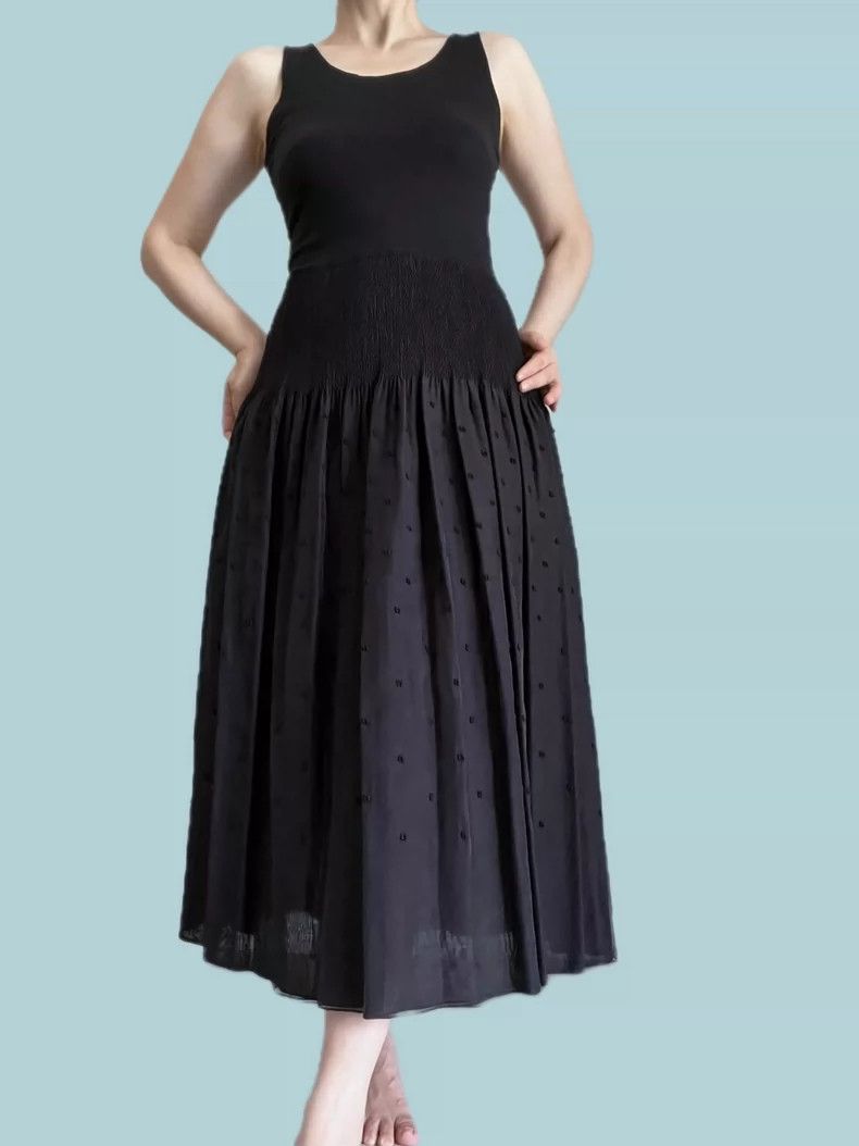 Issey Miyake Issey Miyake Black and elegant ballet dress Size S / US 4 / IT 40 - 2 Thumbnail