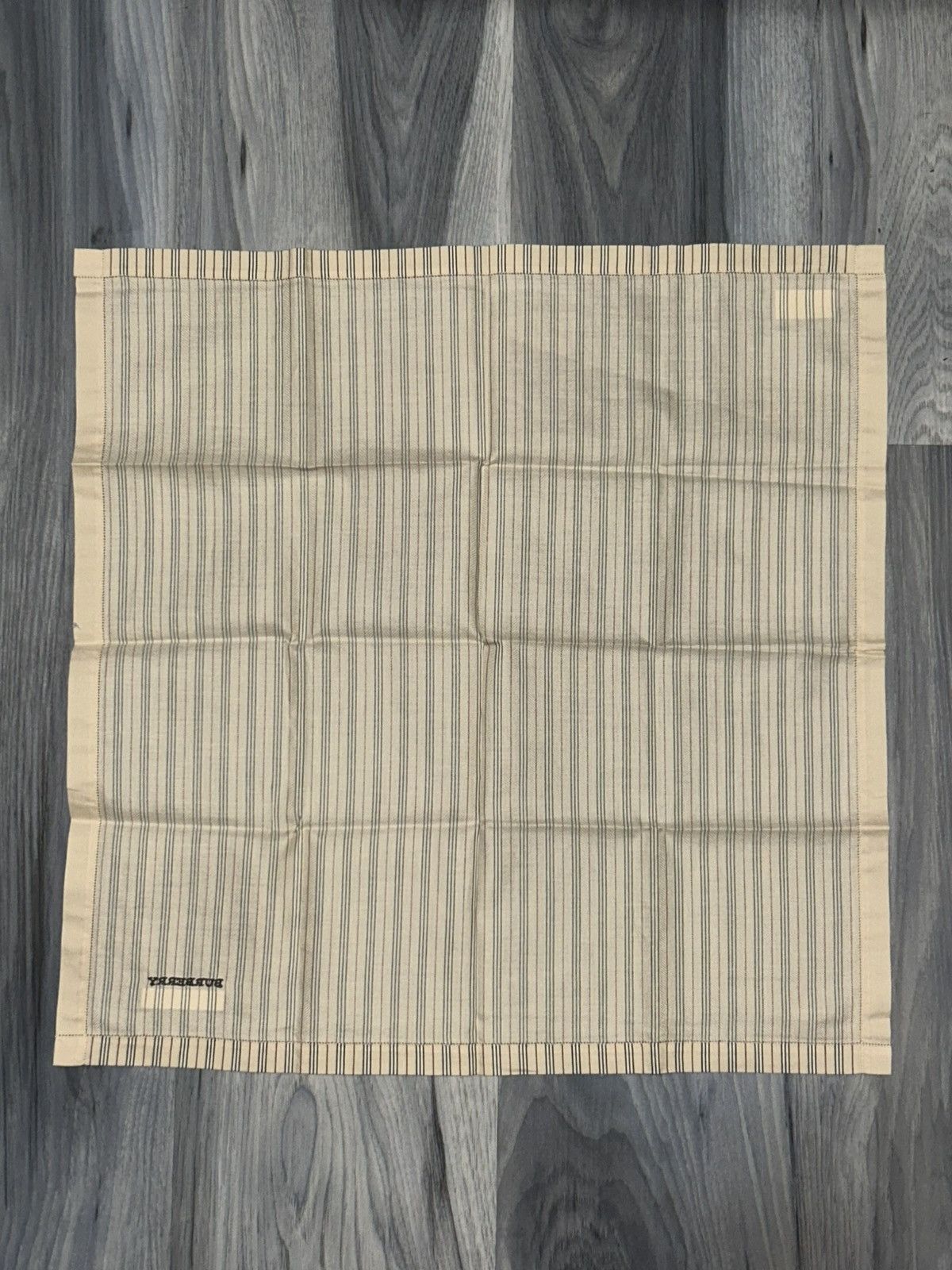 Burberry Burberry Nova Check Striped Cotton Handkerchief Size ONE SIZE - 8 Thumbnail