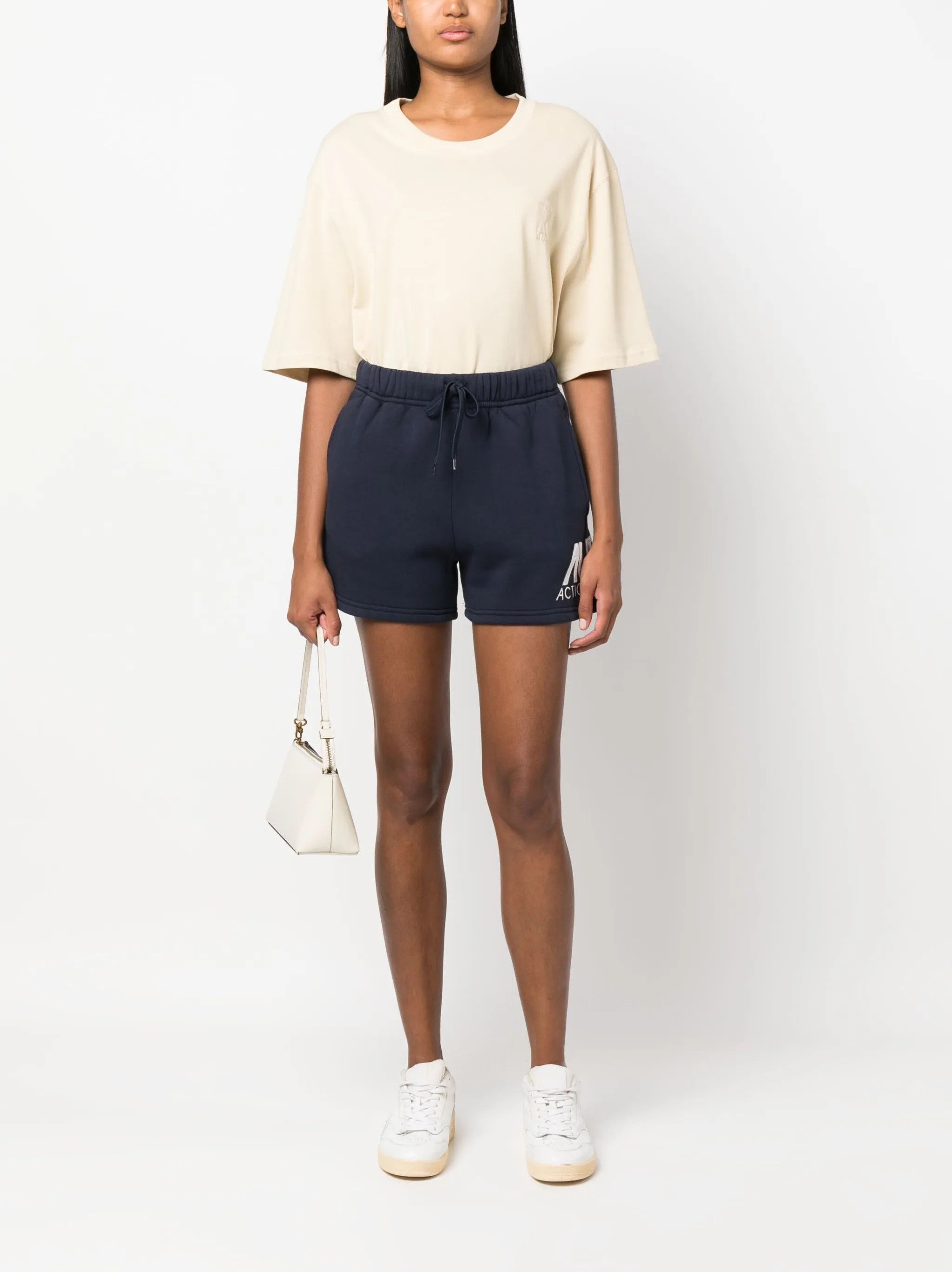 AUTRY o1y0725 Logo Short in Navy Blue Size 27" / US 4 / IT 40 - 5 Thumbnail