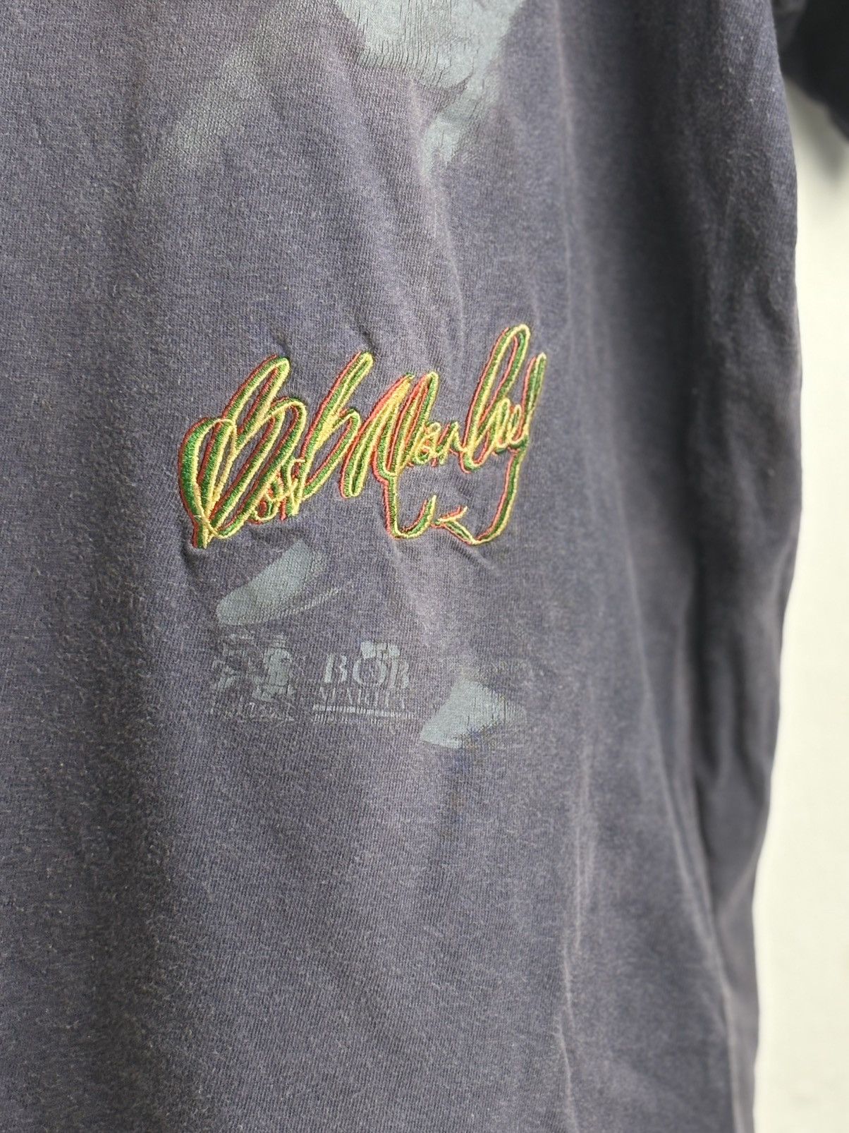 Bob Marley 🔥HOT🔥VINTAGE BOB MARLEY RASTA VERY RARE TEE Size US L / EU 52-54 / 3 - 3 Thumbnail