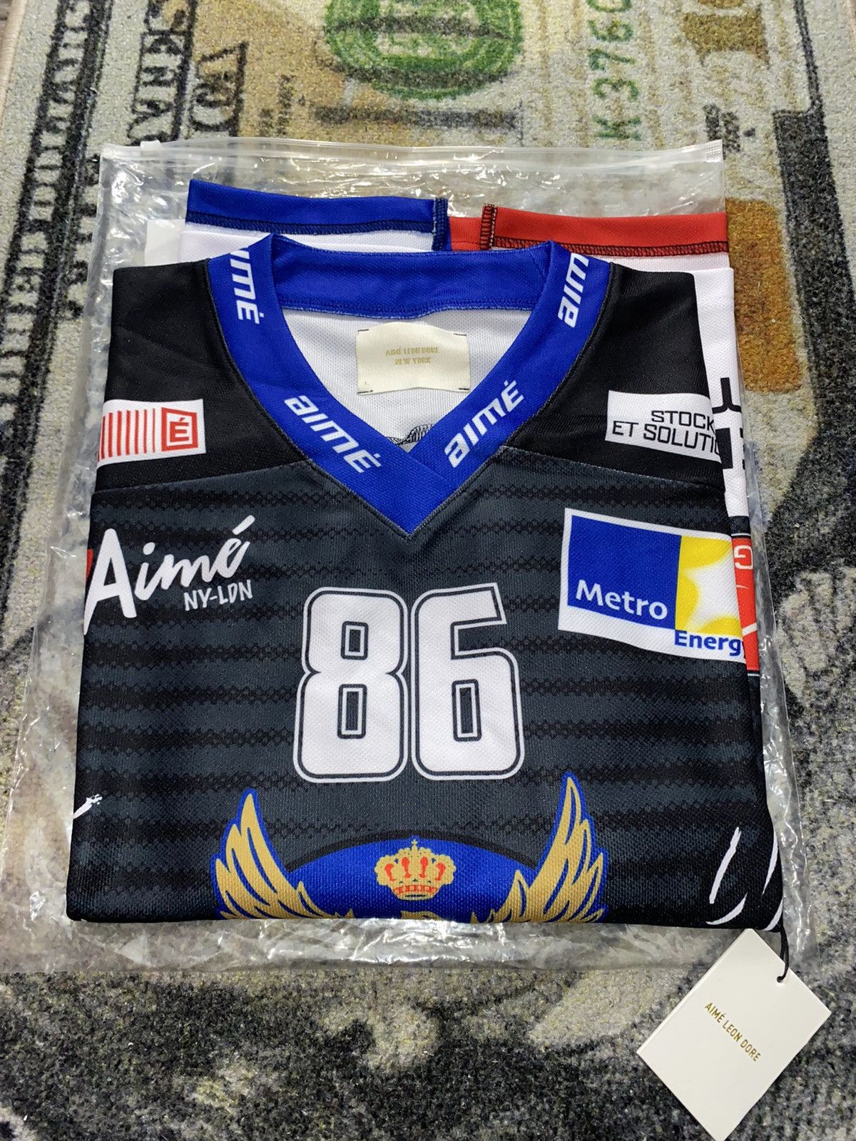 Aime Leon Dore Aime Leon Dore Team Hockey Jersey Size US L / EU 52-54 / 3 - 1 Thumbnail