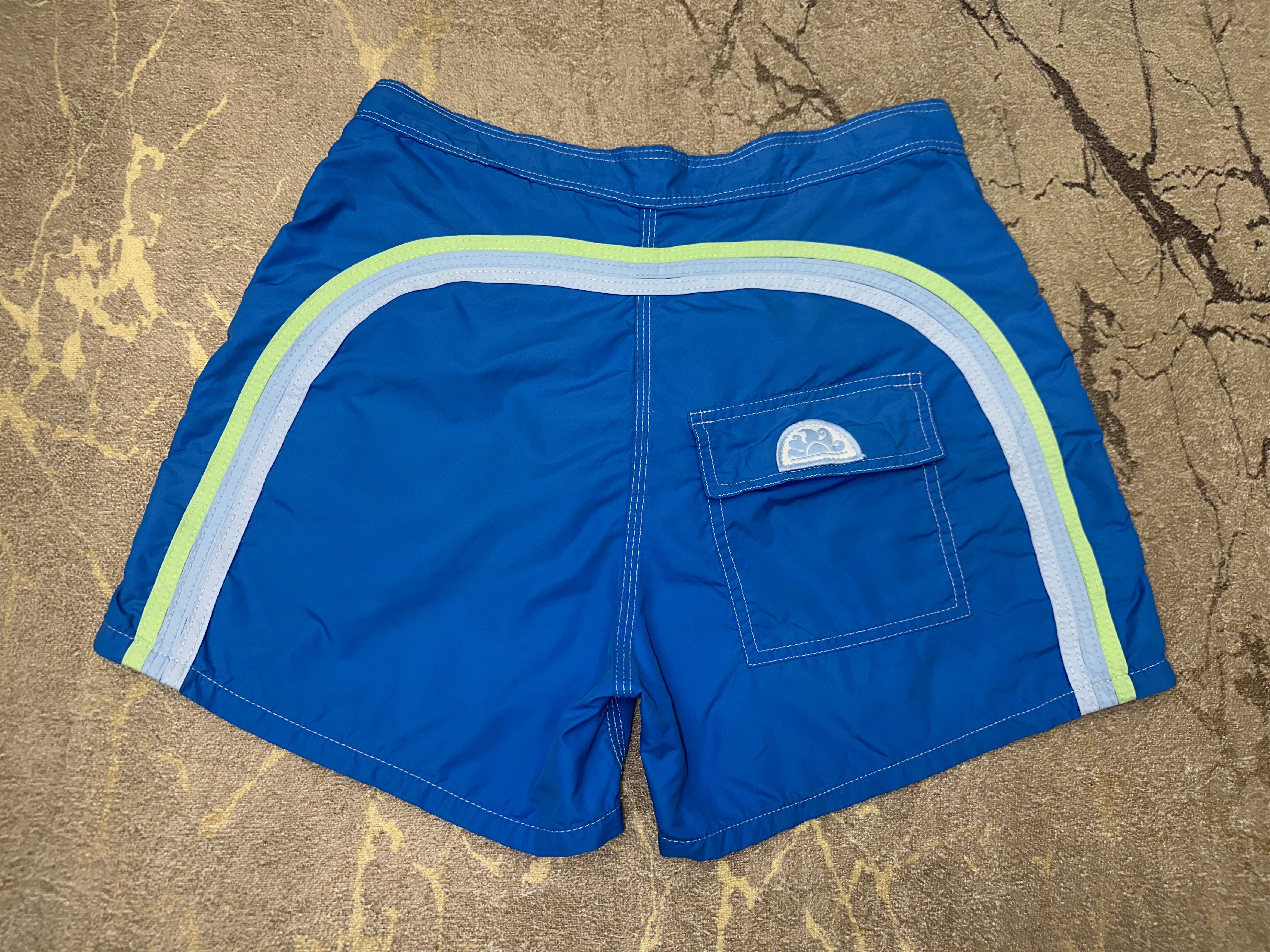 Sundek Sundek 31 Rainbow Beach Board Shorts Trunks Bath Size 31 S Size US 31 - 1 Thumbnail