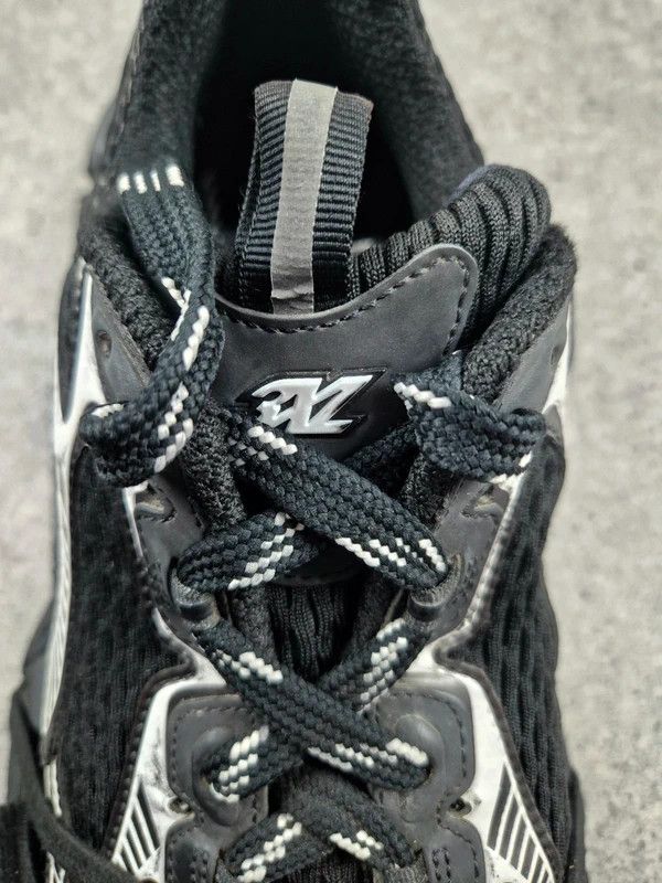 Balenciaga Balenciaga 3XL Men's Black Mesh Running Sneakers Size 41 Size US 8 / EU 41 - 4 Thumbnail
