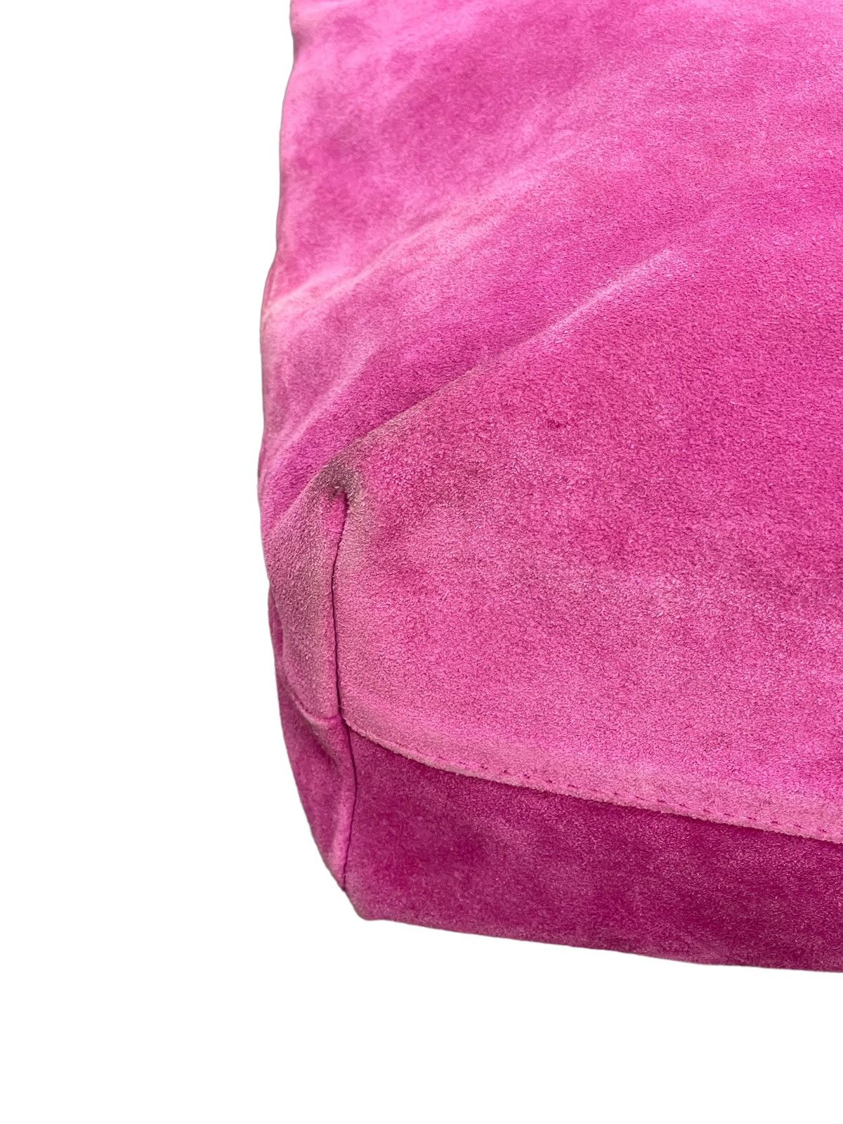 Japanese Brand Full Leather Suede LCalo Italy Shoulder Bag 2🟩 Size ONE SIZE - 12 Thumbnail