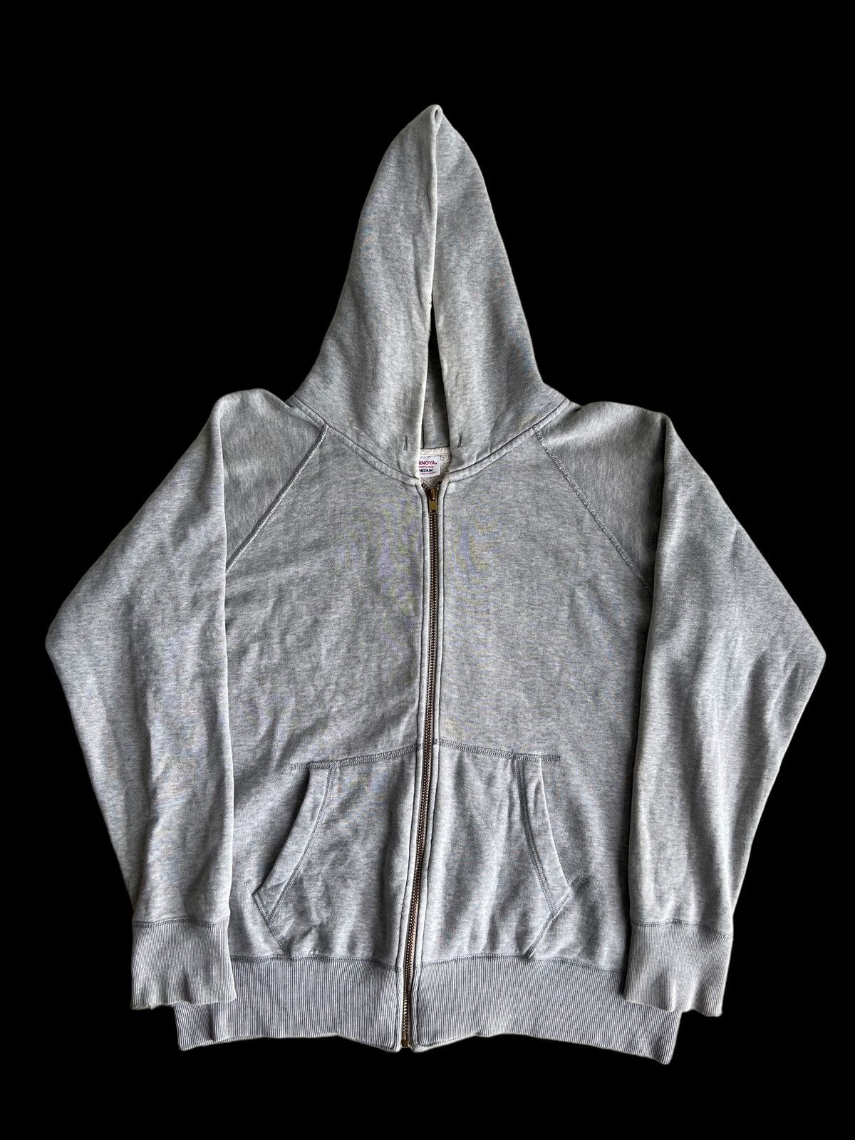 Vintage 1940s Loop-Wheeled Raglan Double Face Sweat hoodie Hinoya Size US M / EU 48-50 / 2 - 1 Thumbnail