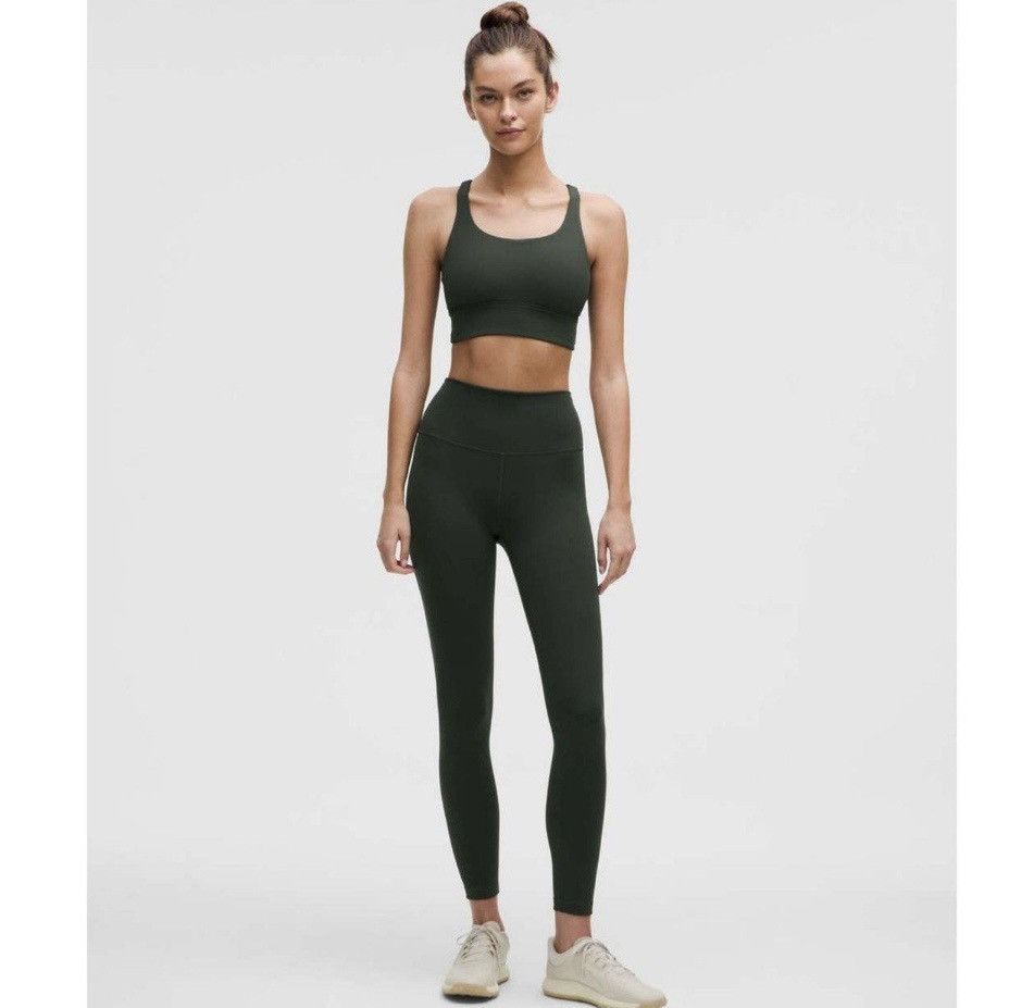 Lululemon Lululemon Wunder Train Tight 28"Rainforest Green 6 NWT Size 28" / US 6 / IT 42 - 1 Thumbnail