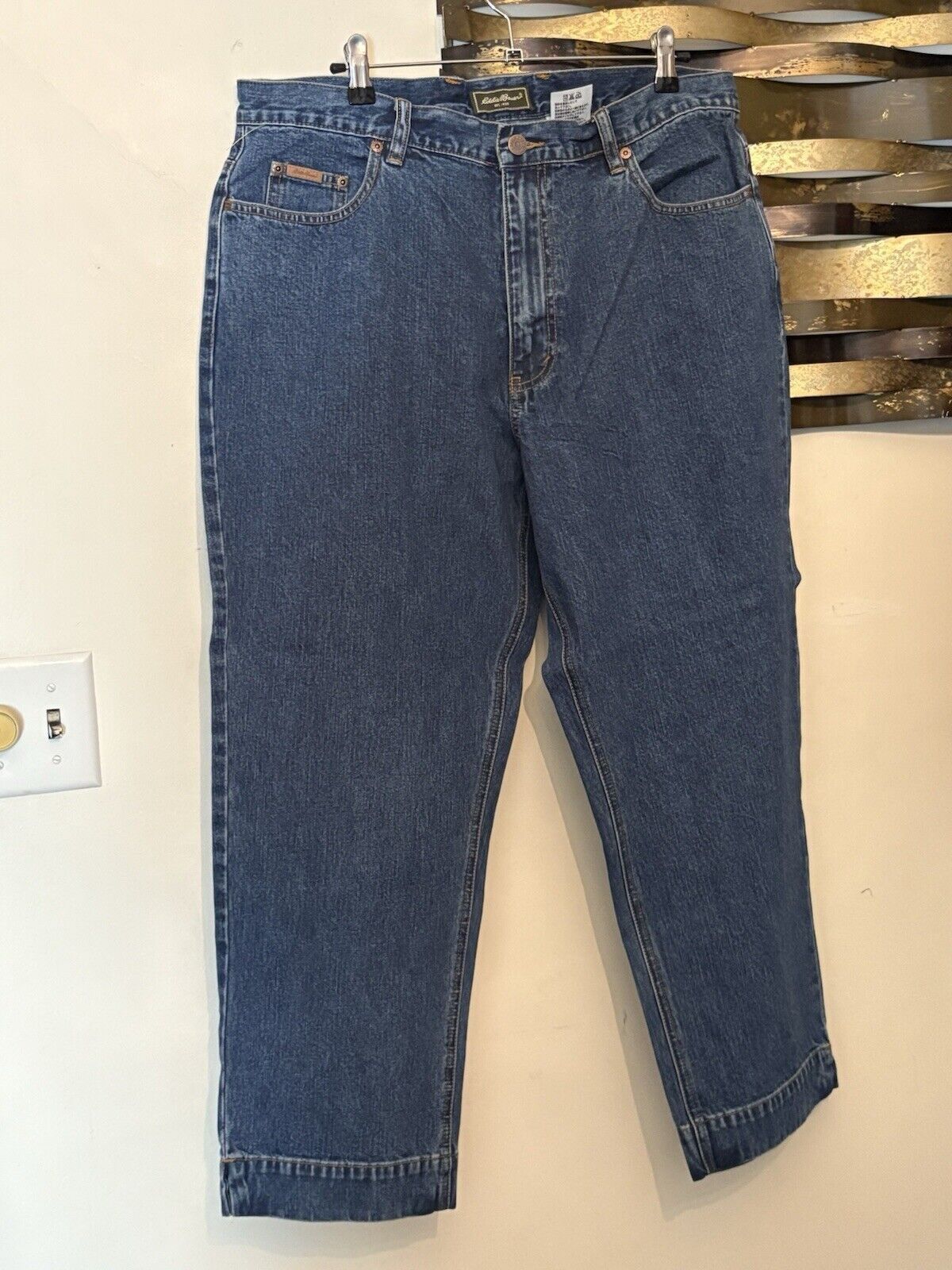 Eddie Bauer Eddie Bauer Size 16 High Rise Women's Straight LEg Jeans Size 36" / US 14 / IT 50 - 1 Thumbnail