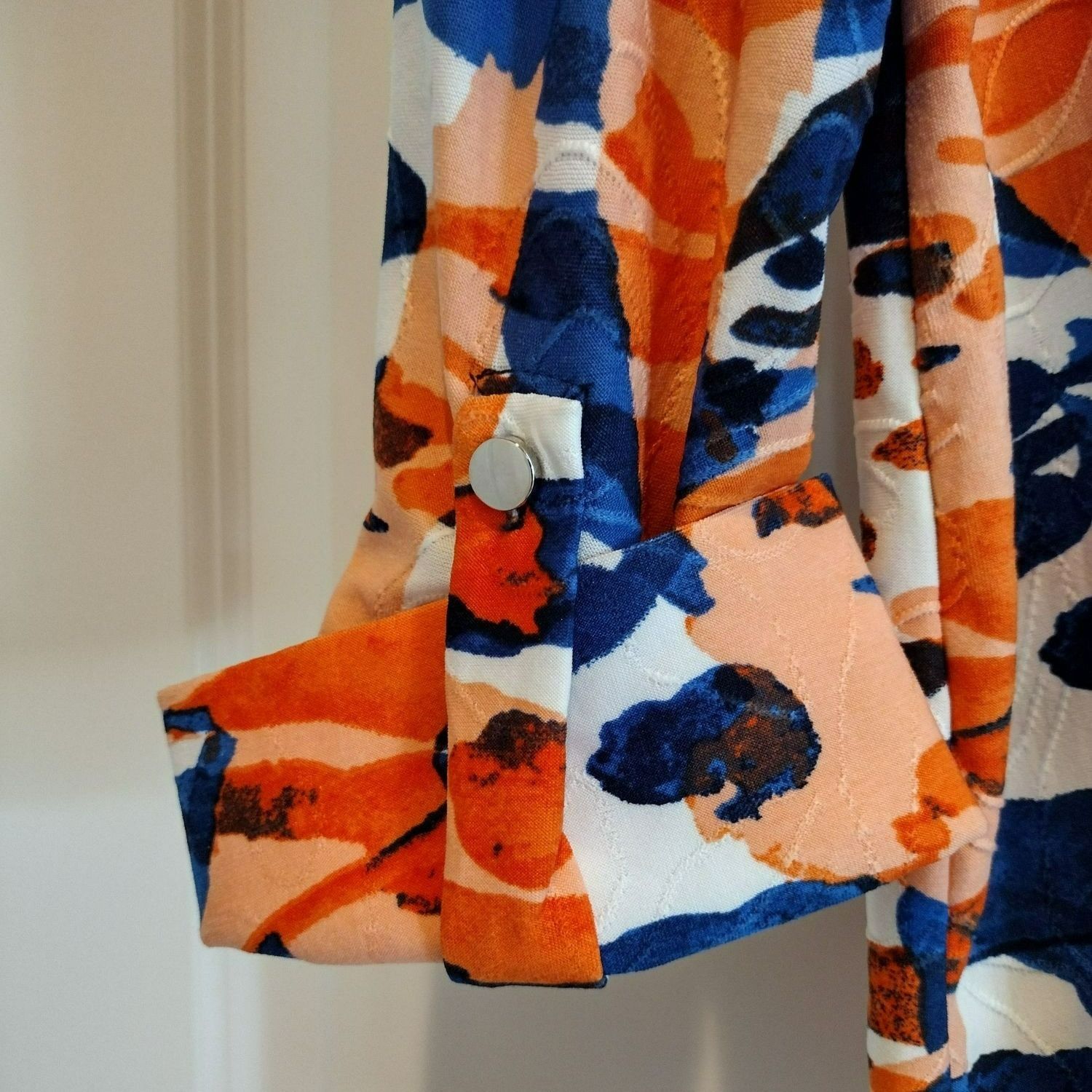 Other Womens Cocomo Abstract Print Button-Front Top Sz S Polyester Size S / US 4 / IT 40 - 8 Thumbnail