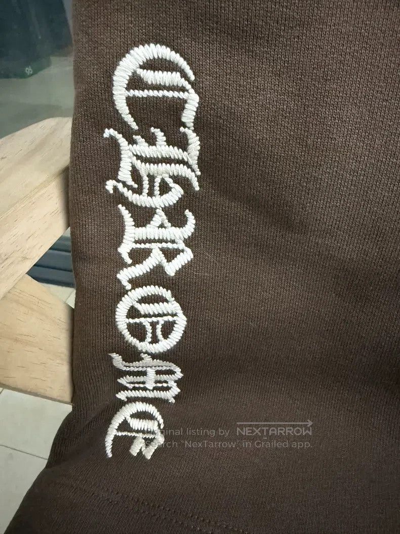 Chrome Hearts CHROME HEARTS Size S Silver embroidered shorts Size US 30 / EU 46 - 4 Thumbnail