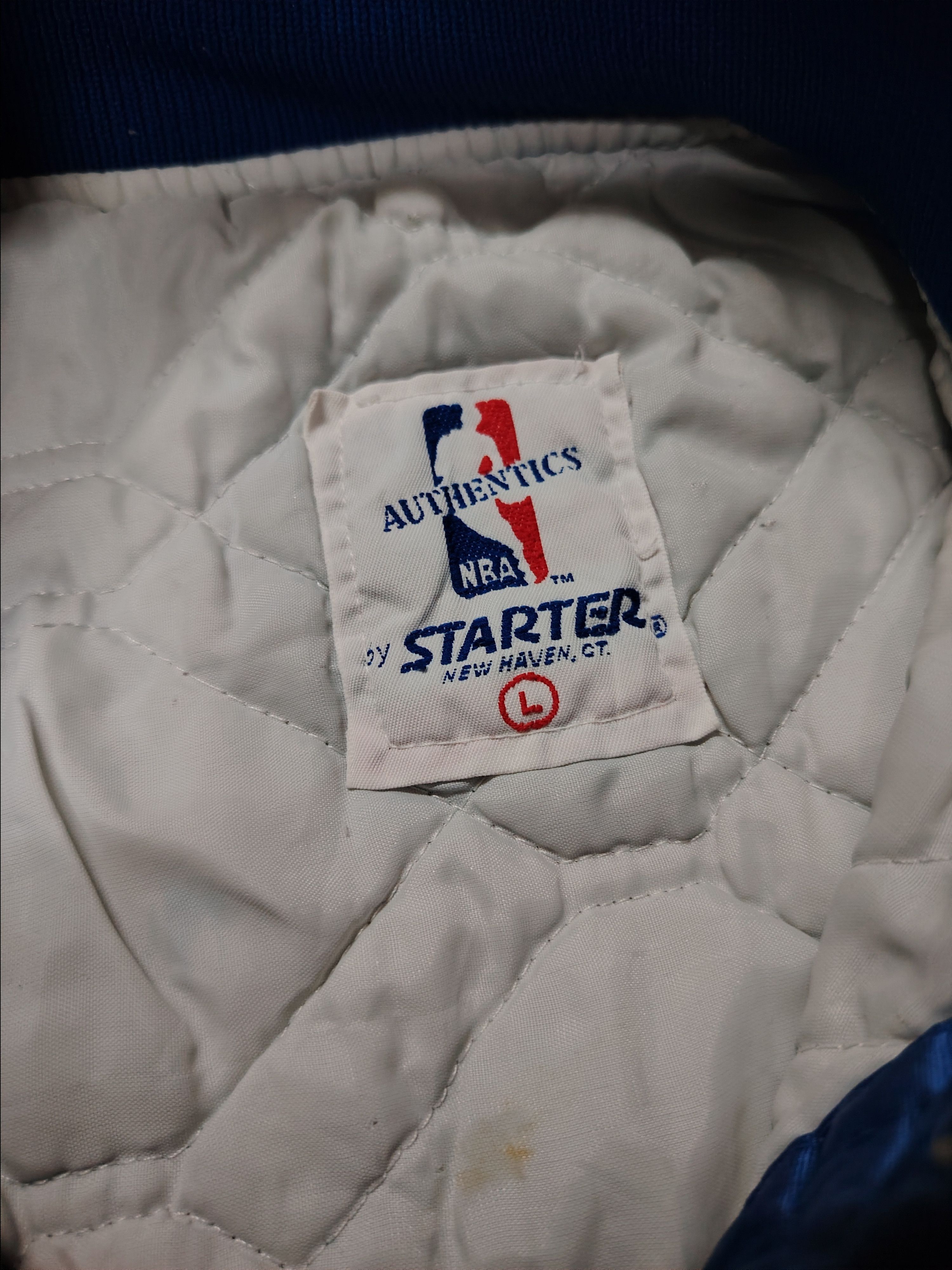 NBA × Starter × Vintage Vintage Starter Cleveland Cavaliers Satin Jacket NBA Size US L / EU 52-54 / 3 - 3 Thumbnail