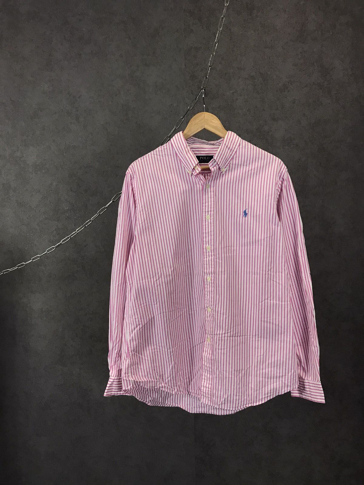 Polo Ralph Lauren Polo Ralph Lauren designer striped shirt Size US L / EU 52-54 / 3 - 1 Thumbnail