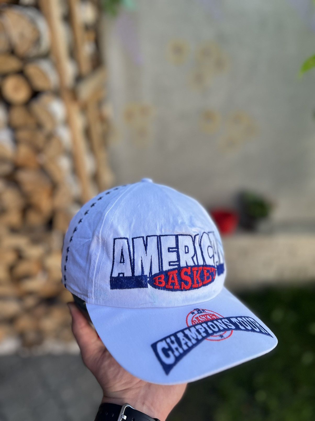 Vintage Vintage American Basket Champions Tour Hat Cap Size ONE SIZE - 1 Thumbnail