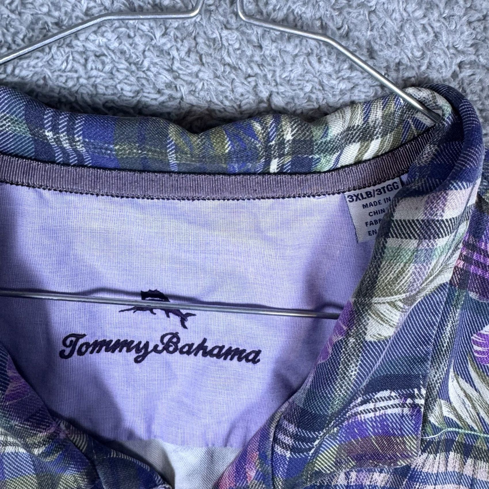 Tommy Bahama Tommy Bahama Shirt Mens 3XLB Huladays IslandZone Hawaiian Floral Silk Casual Collared Button-Up Beach Tropical Vacation Resortwear Mens Size US XXL / EU 58 / 5 - 5 Thumbnail