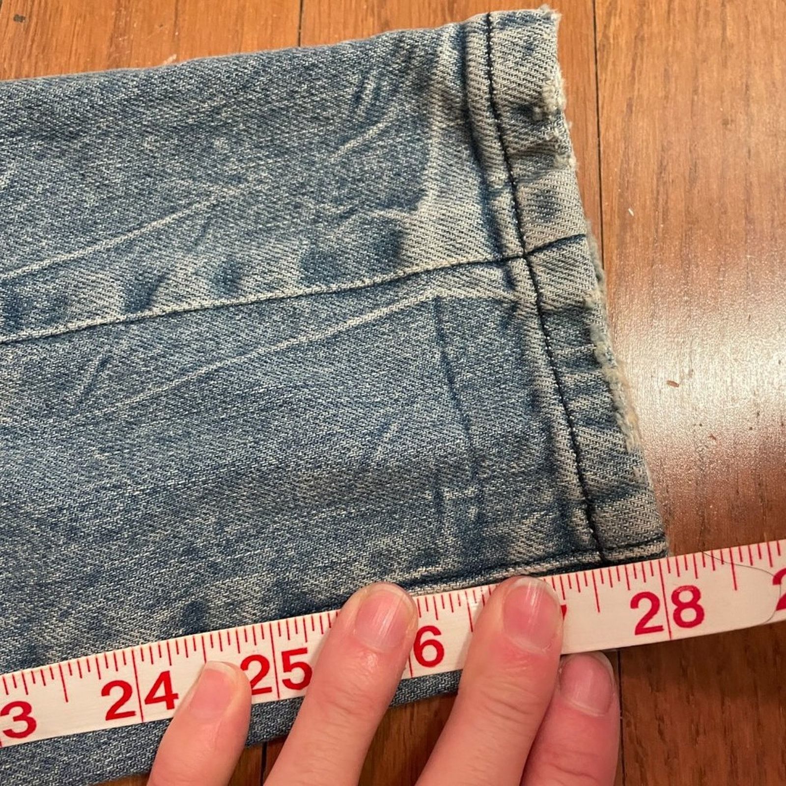 Jonathan Simkhai NEW Jonathan Simkhai Jensen Darted Jean in Blasted Size 28" / US 6 / IT 42 - 10 Thumbnail