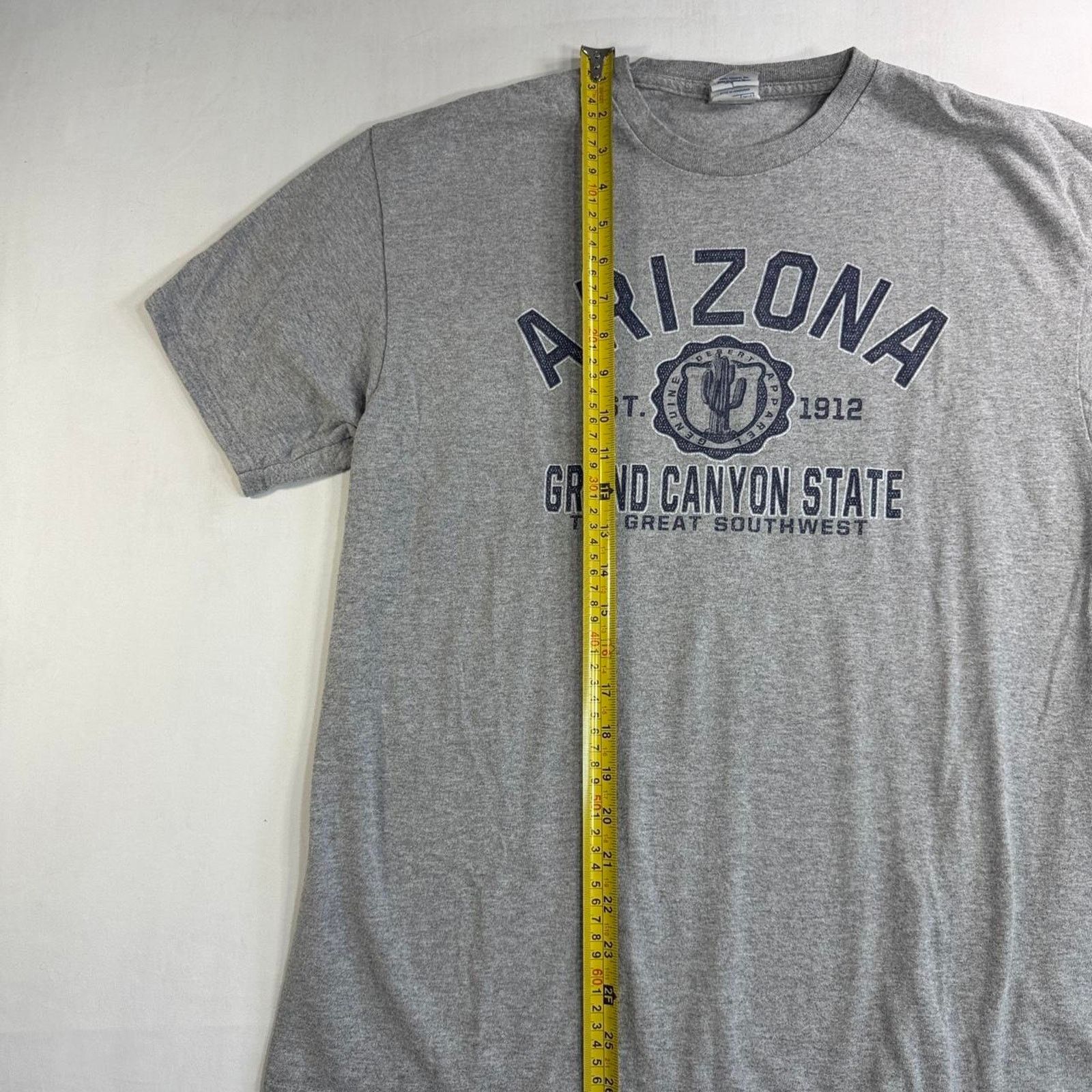 Comfort Colors Grey Arizona Grand Canyon State T-shirt Size US L / EU 52-54 / 3 - 3 Thumbnail