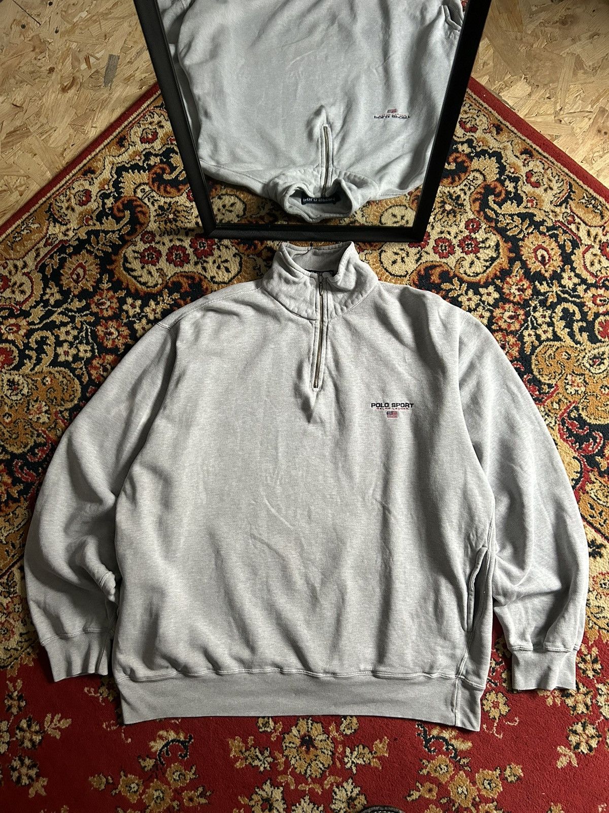 Polo Ralph Lauren Polo Ralph Lauren sport vintage 1/3 zip sweatshirt Size US L / EU 52-54 / 3 - 1 Thumbnail