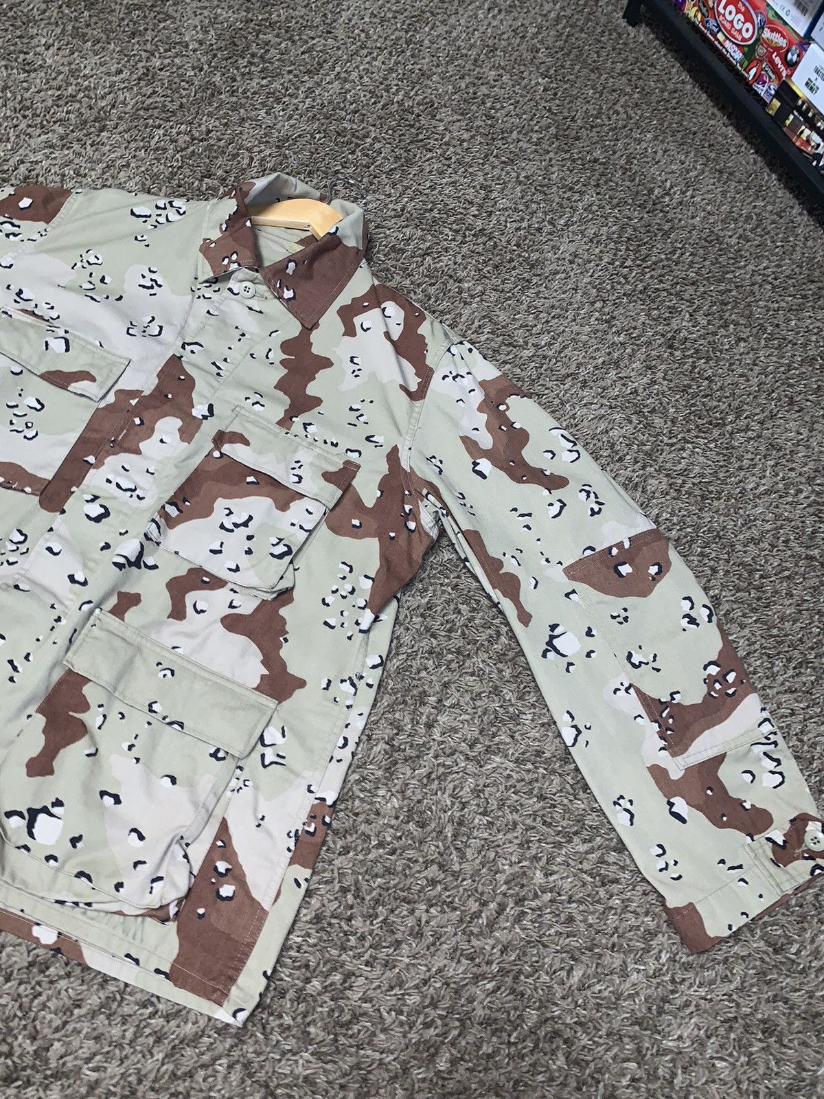 Vintage Vintage Desert Camo Military Jacket/Coat Size US L / EU 52-54 / 3 - 4 Thumbnail