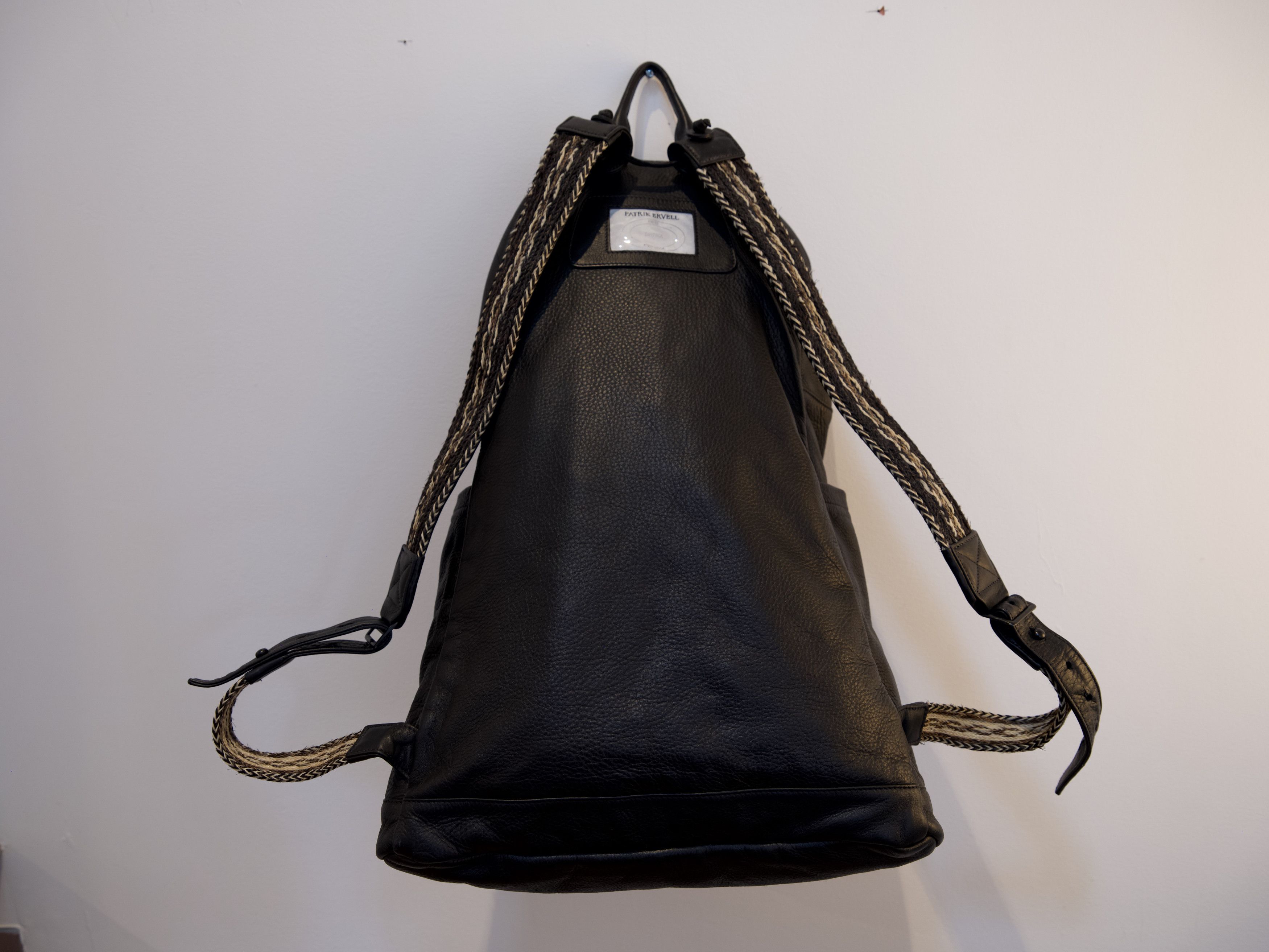 Patrik Ervell Leather Daypack w/ Hand-Braided Horsehair Straps Size ONE SIZE - 5 Thumbnail
