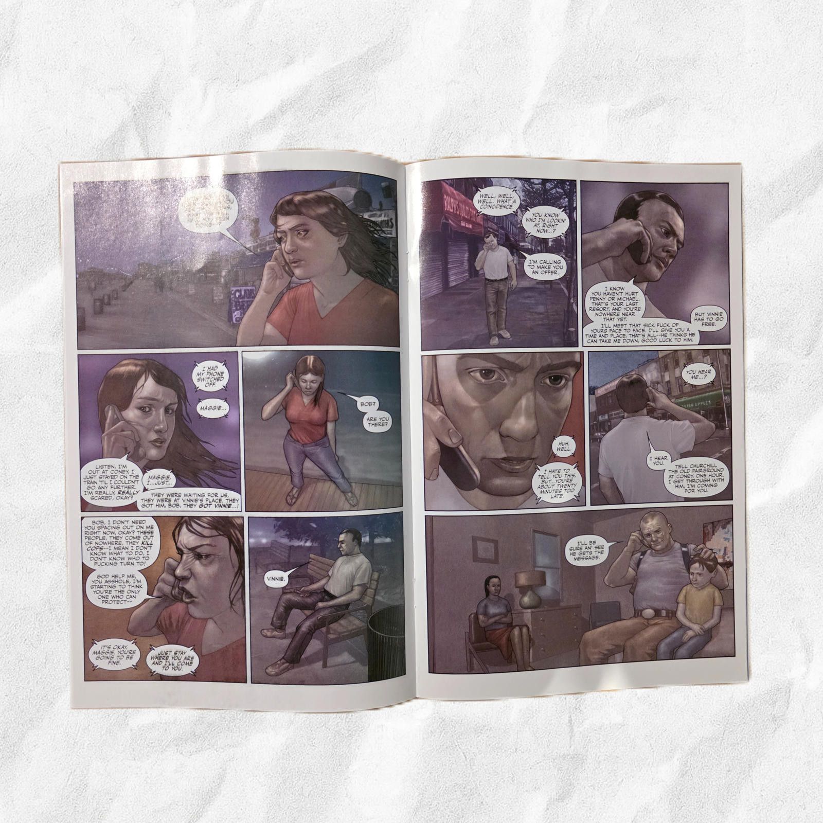 Other Back To Brooklyn #4 NM 2009 Image Azzarello Crime Comic (C) Size ONE SIZE - 2 Thumbnail